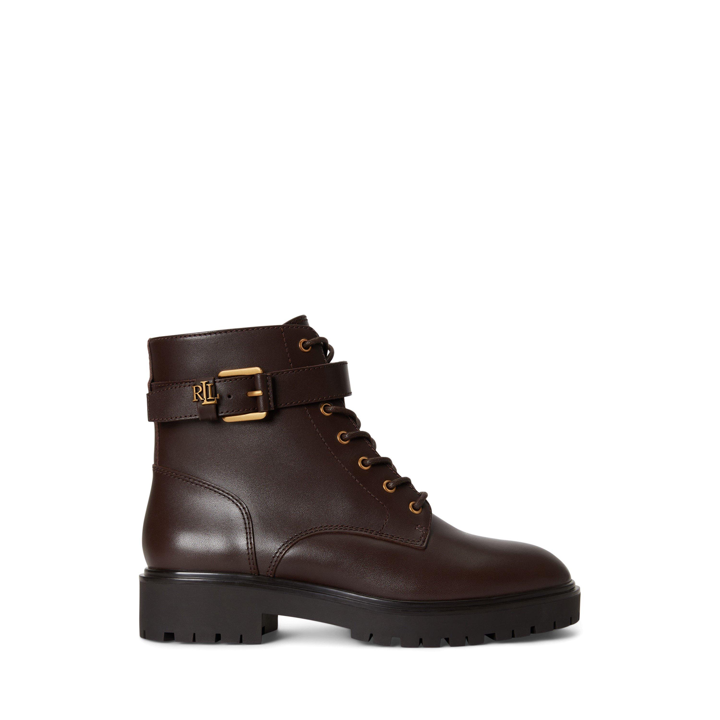 Chestnut Brown - Lauren by Ralph Lauren - LRL Allyson Logo Bts Ld64 - 1