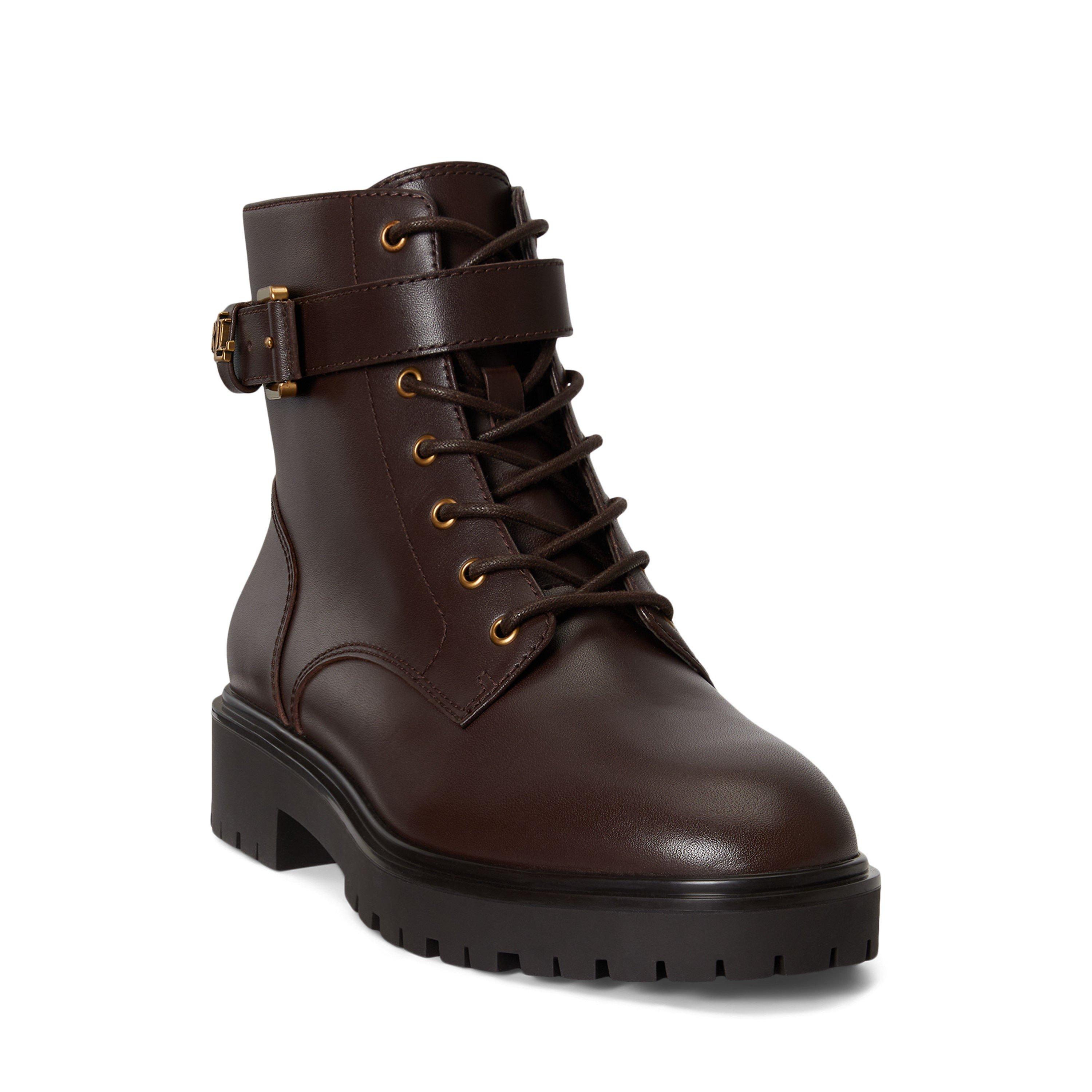 Chestnut Brown - Lauren by Ralph Lauren - LRL Allyson Logo Bts Ld64 - 2