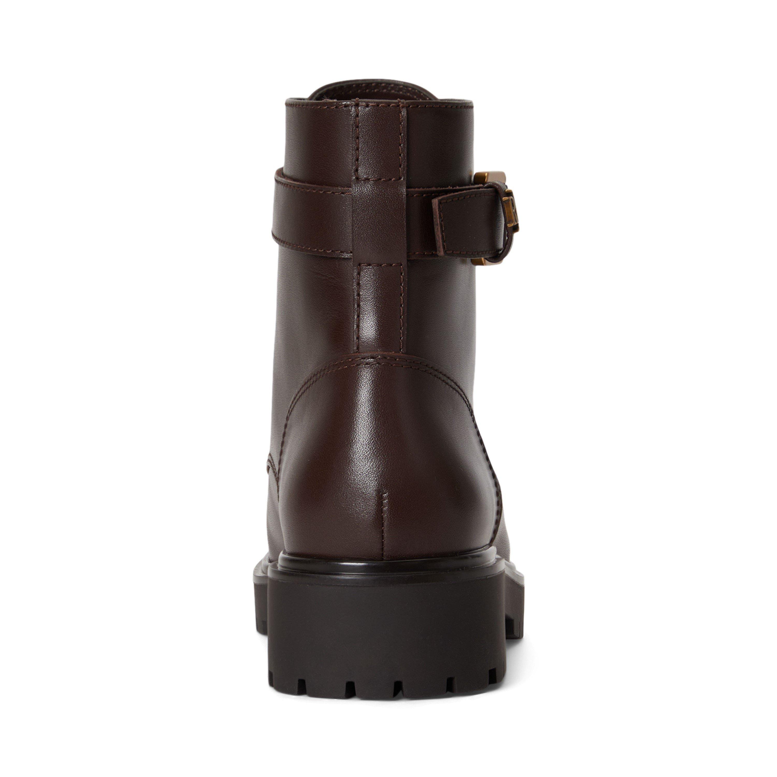Chestnut Brown - Lauren by Ralph Lauren - LRL Allyson Logo Bts Ld64 - 3