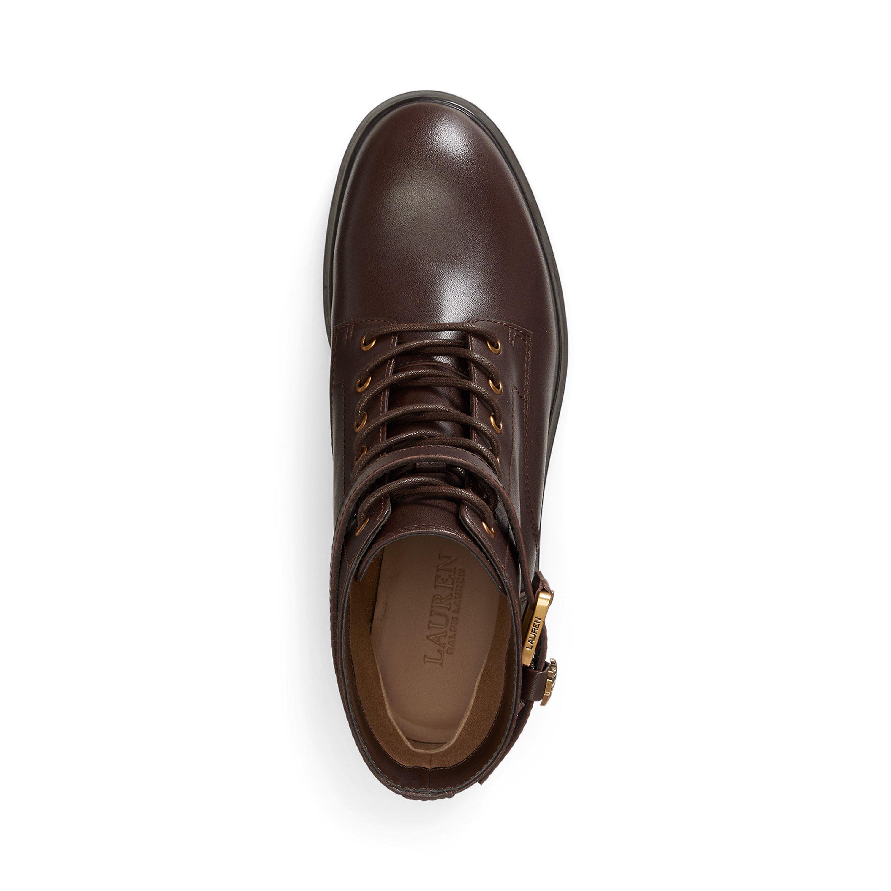 Chestnut Brown - Lauren by Ralph Lauren - LRL Allyson Logo Bts Ld64 - 4