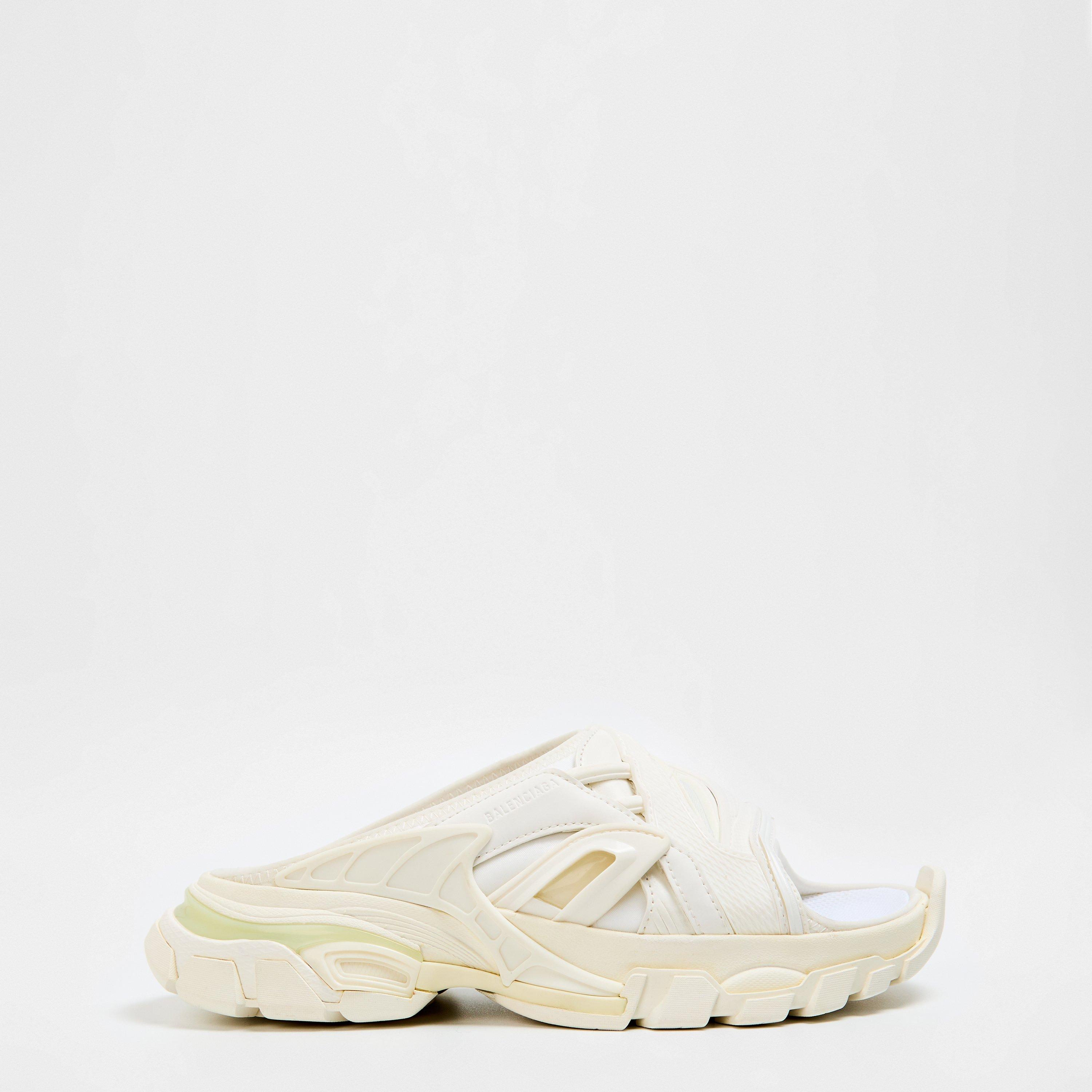 Balenciaga Women's Track Slide Flat Sandals | Cruise Fashion