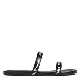 Balenciaga Round Flat Sandals