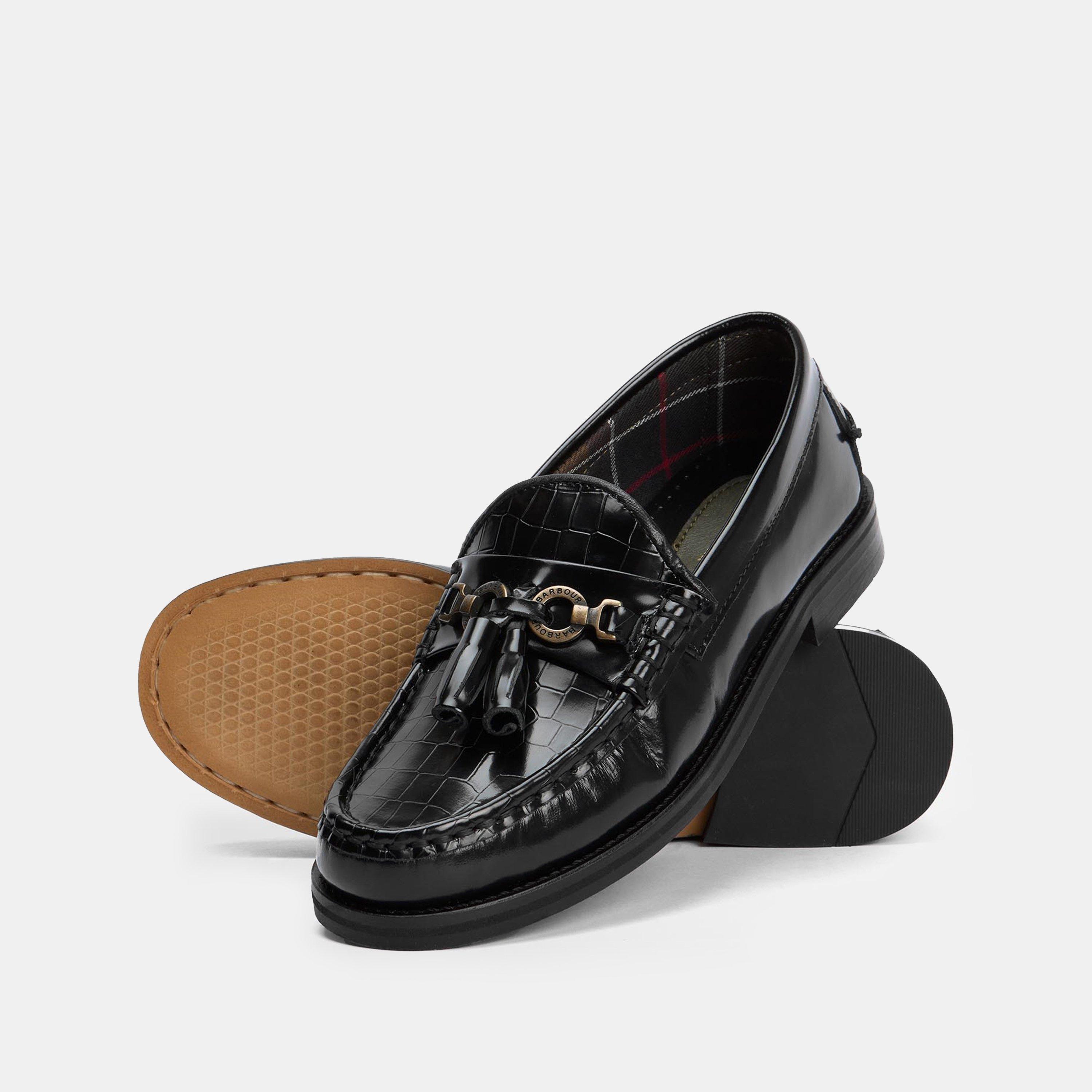 Black - Barbour - Women's Jen Loafers - 8