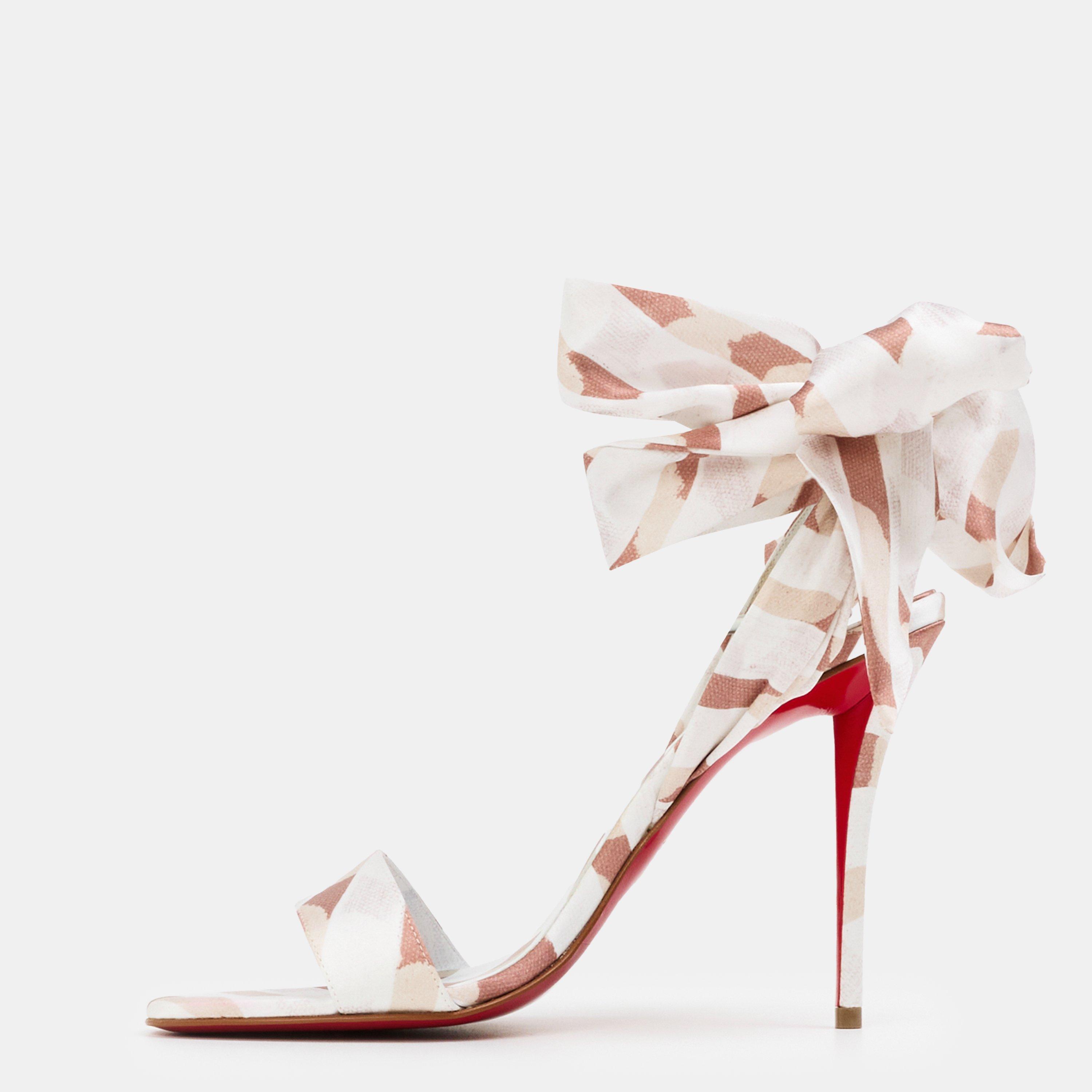 Leche - Christian Louboutin - Miss Z Sandal Du Desert 100mm Sandals - 2