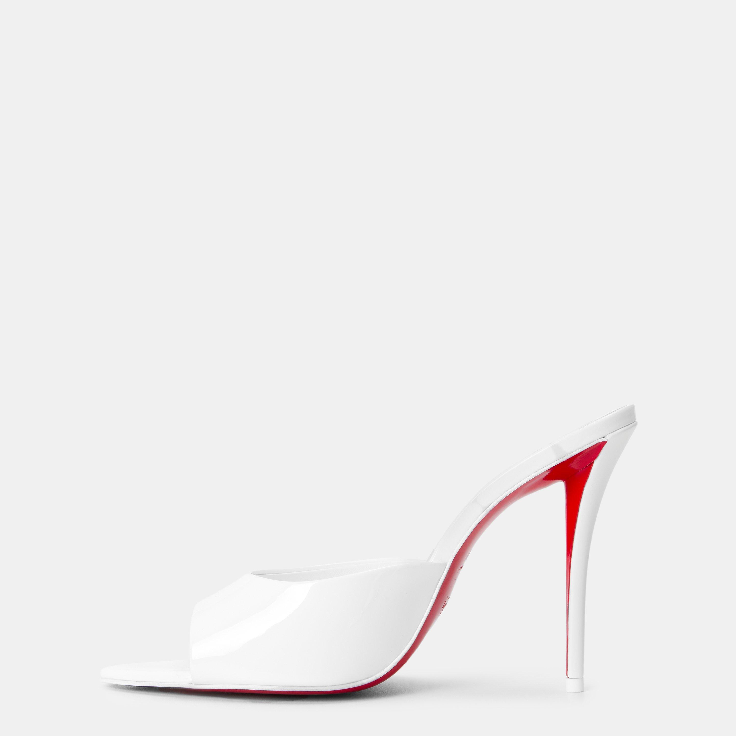 Bianco - Christian Louboutin - Women's Heeled Mules - 2