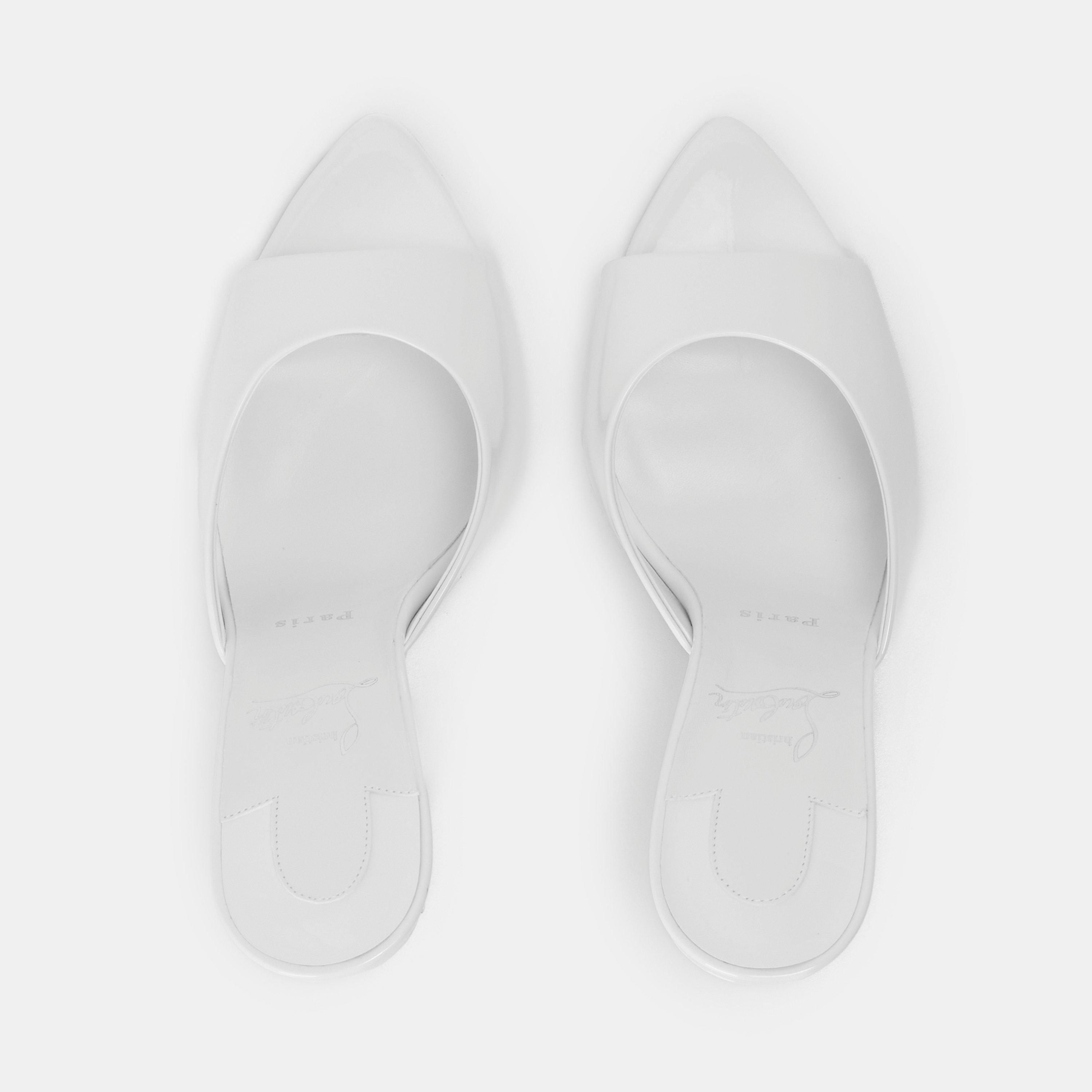 Bianco - Christian Louboutin - Women's Heeled Mules - 5