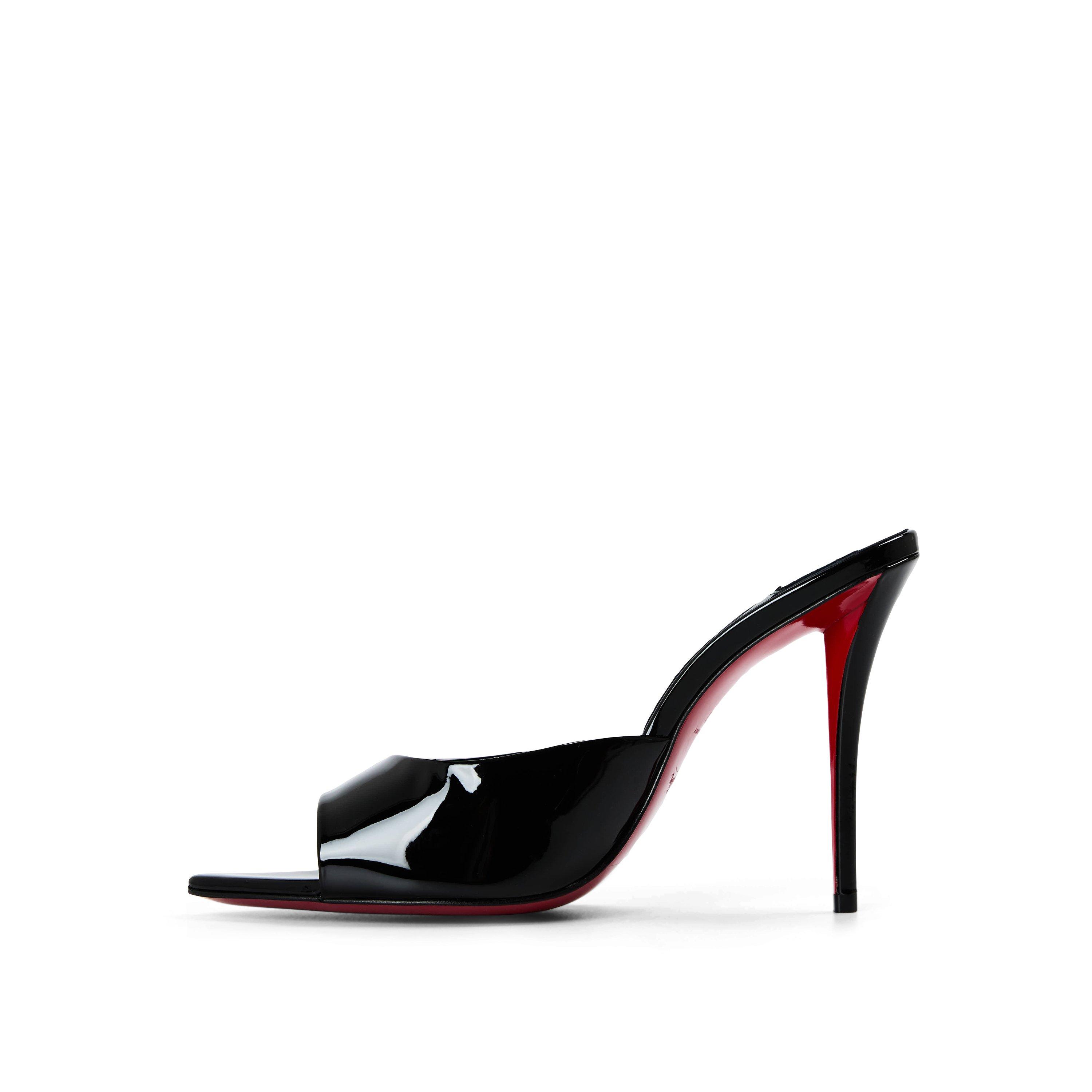 Black - Christian Louboutin - Women's Heeled Mules - 2