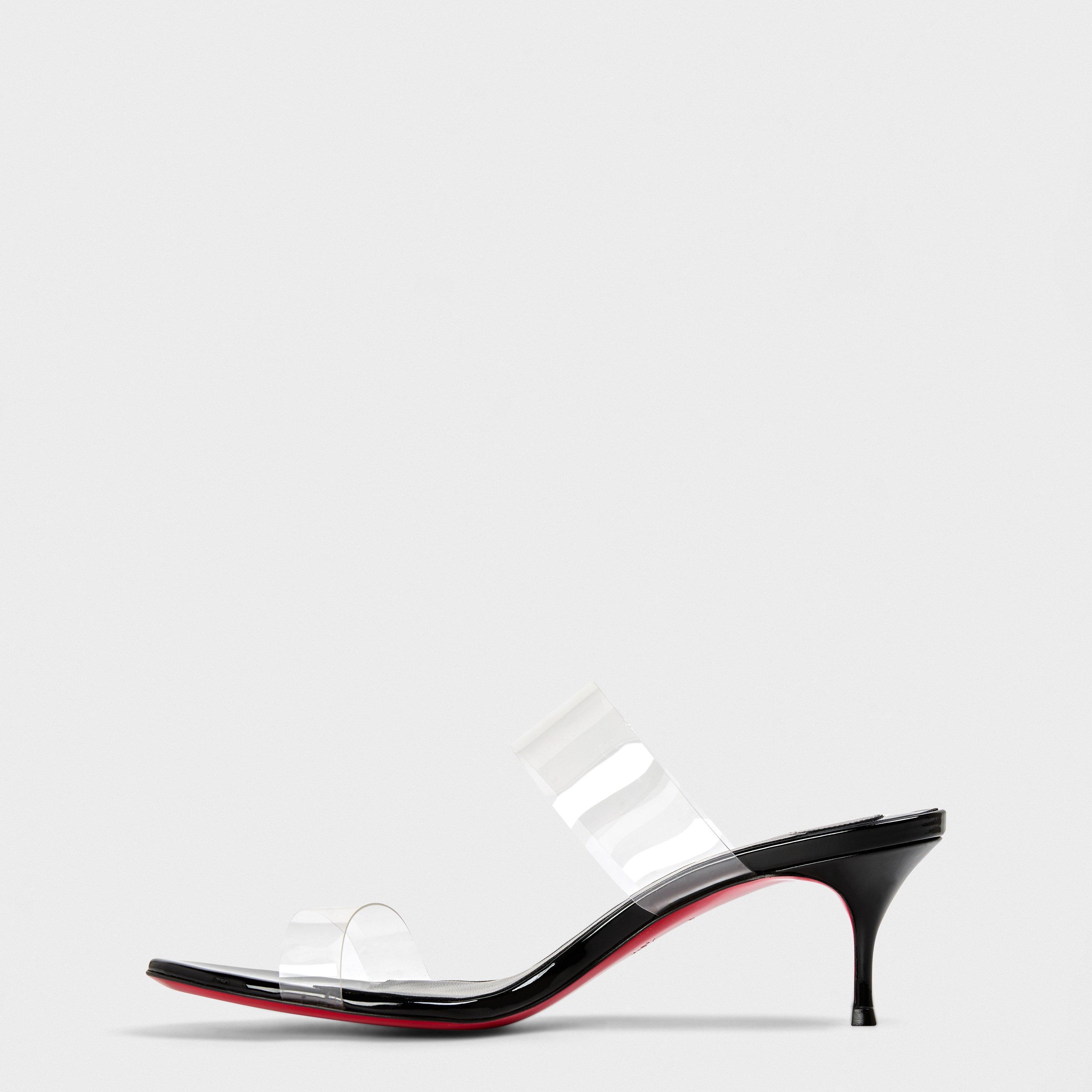 Black - Christian Louboutin - Just Nothing Heeled Mules - 2