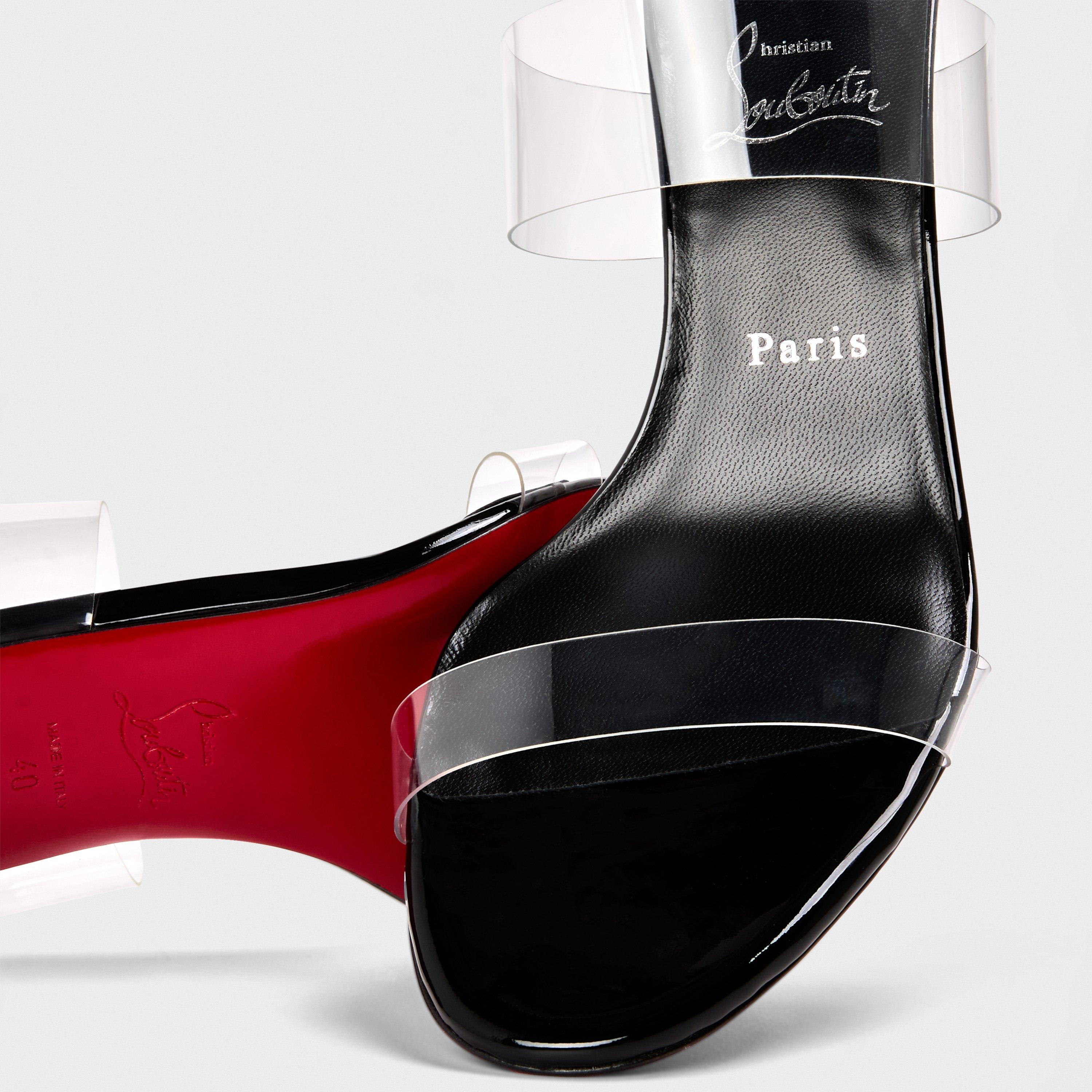Black - Christian Louboutin - Just Nothing Heeled Mules - 4