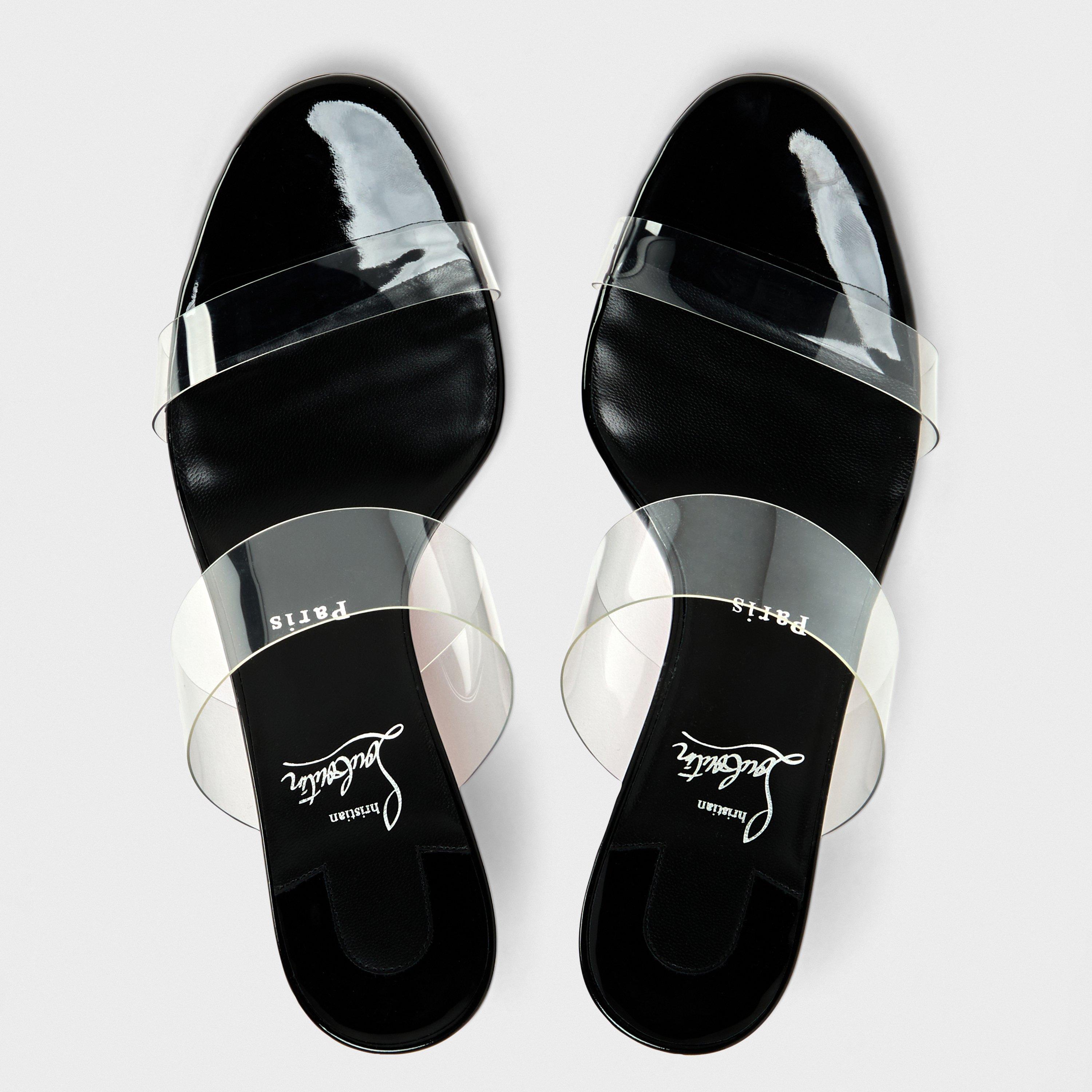 Black - Christian Louboutin - Just Nothing Heeled Mules - 5