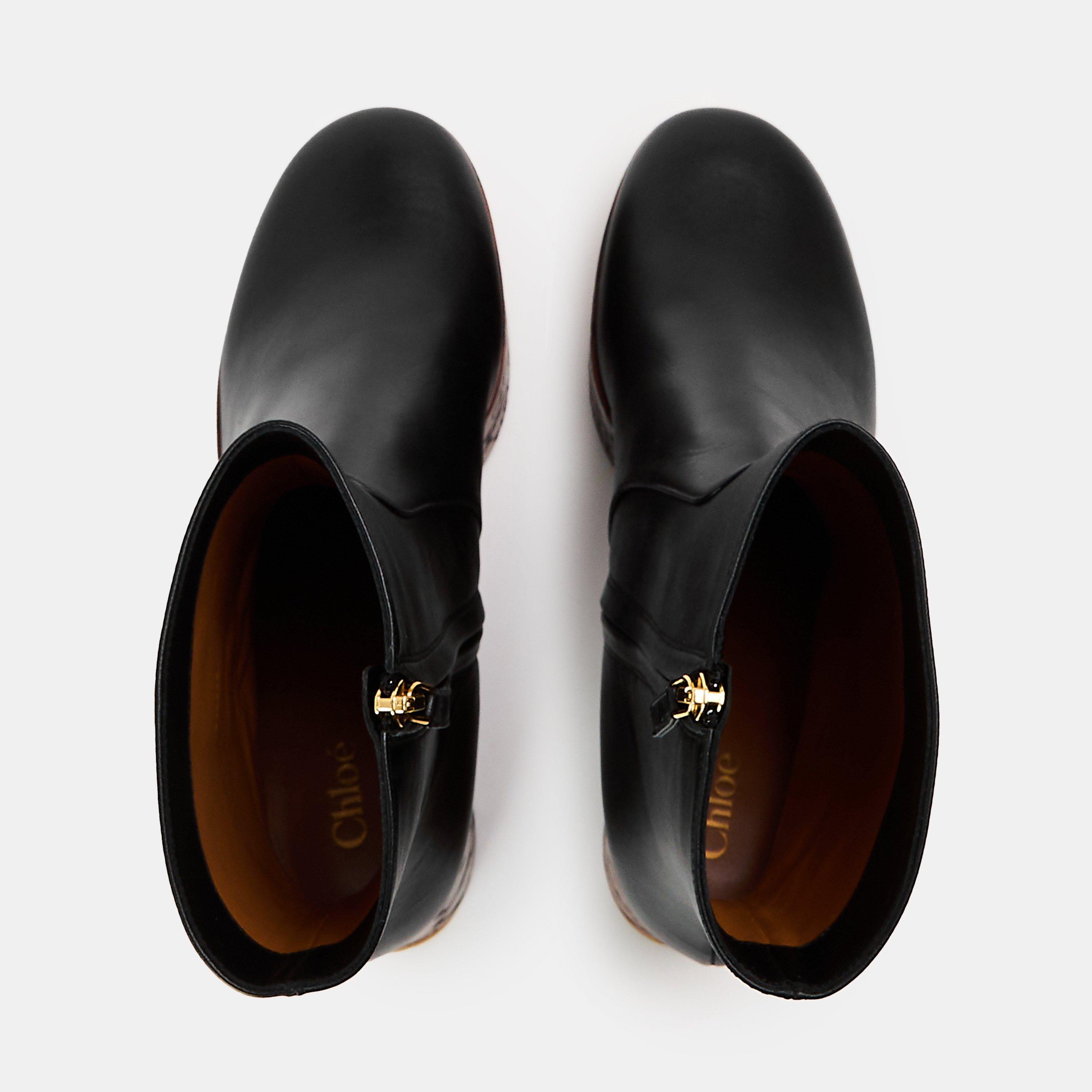 Black - Chloe - Womens Maxime Boots - 4