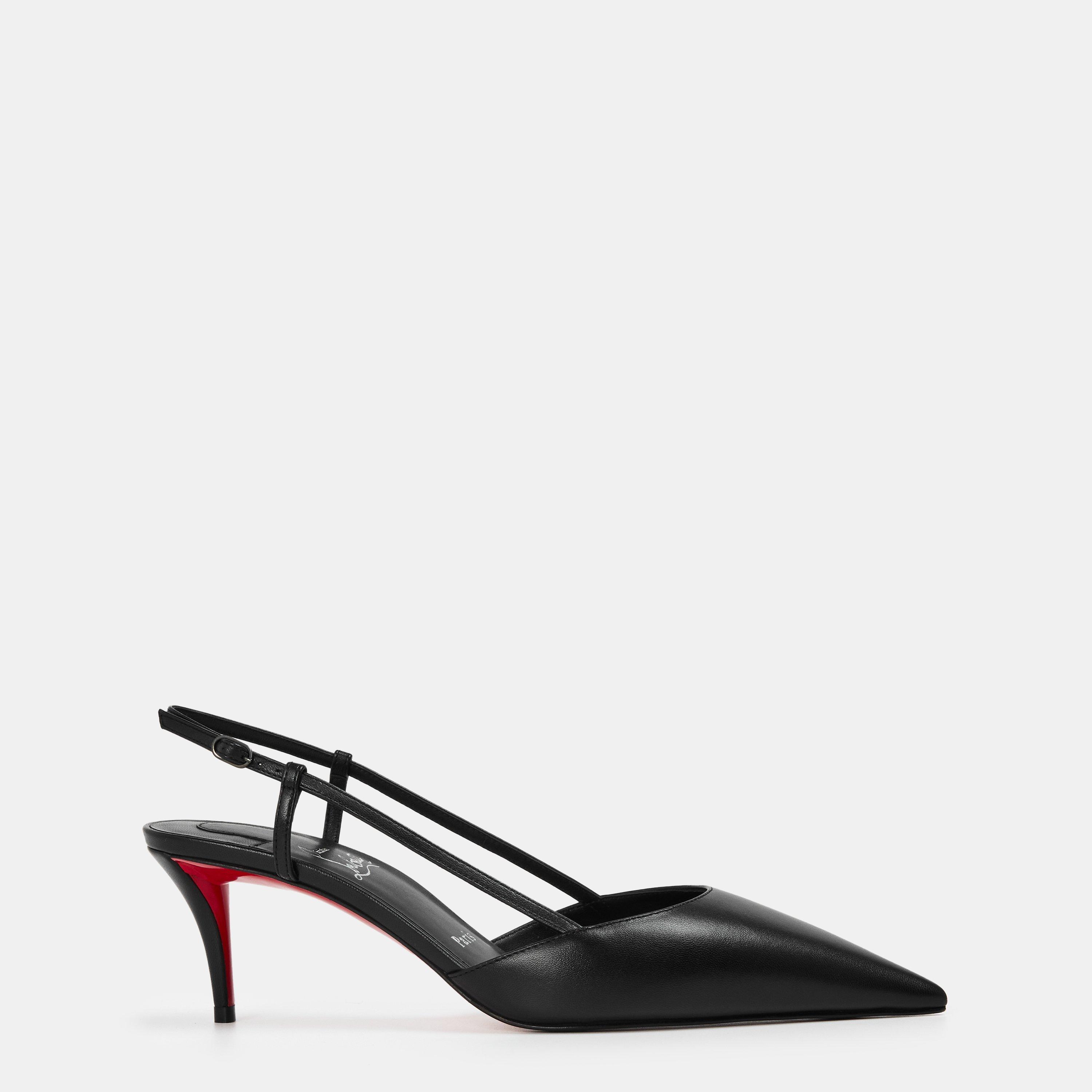 Black - Christian Louboutin - Miss Z Slingback 60mm Pumps - 1