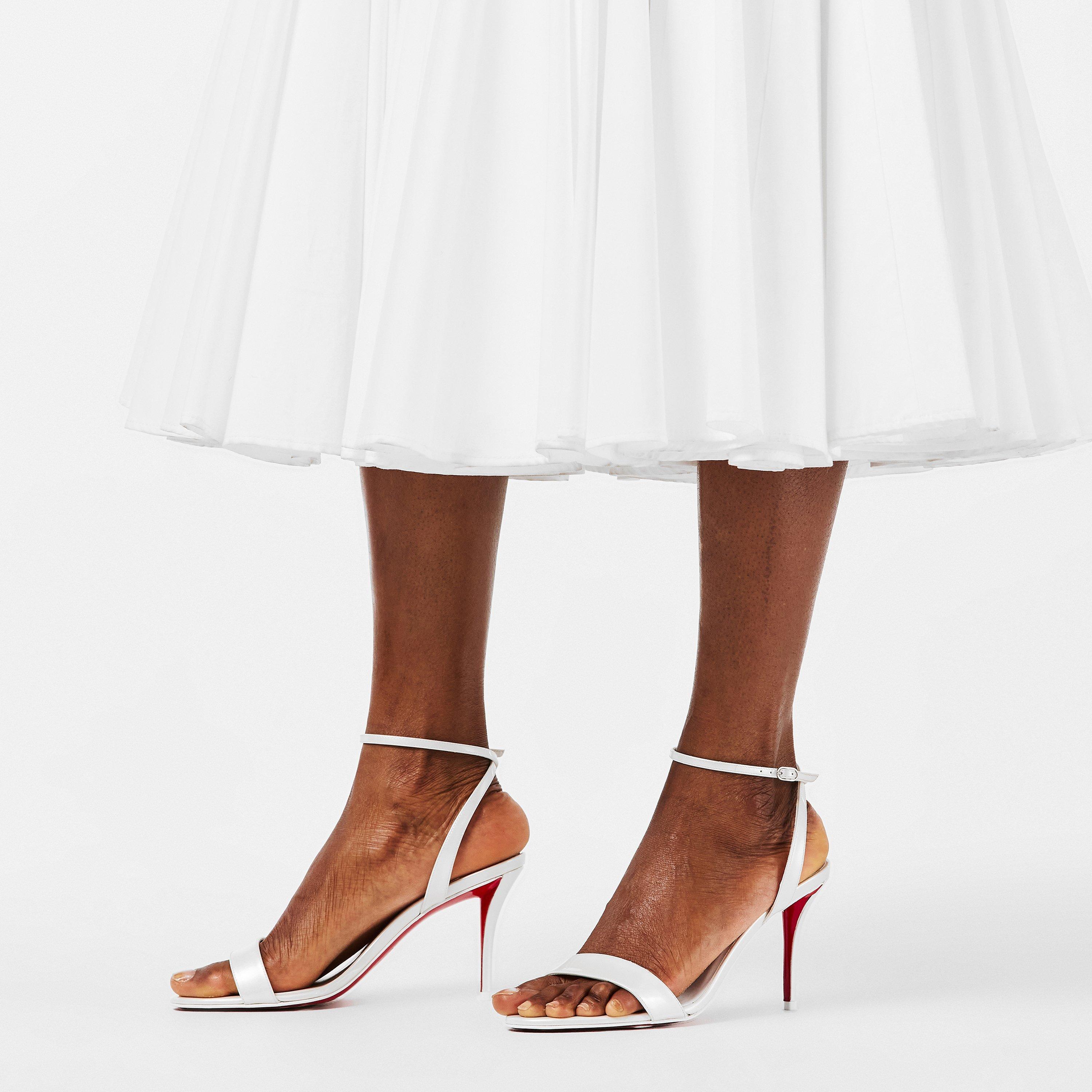 Bianco - Christian Louboutin - Women's Heeled Sandals - 3
