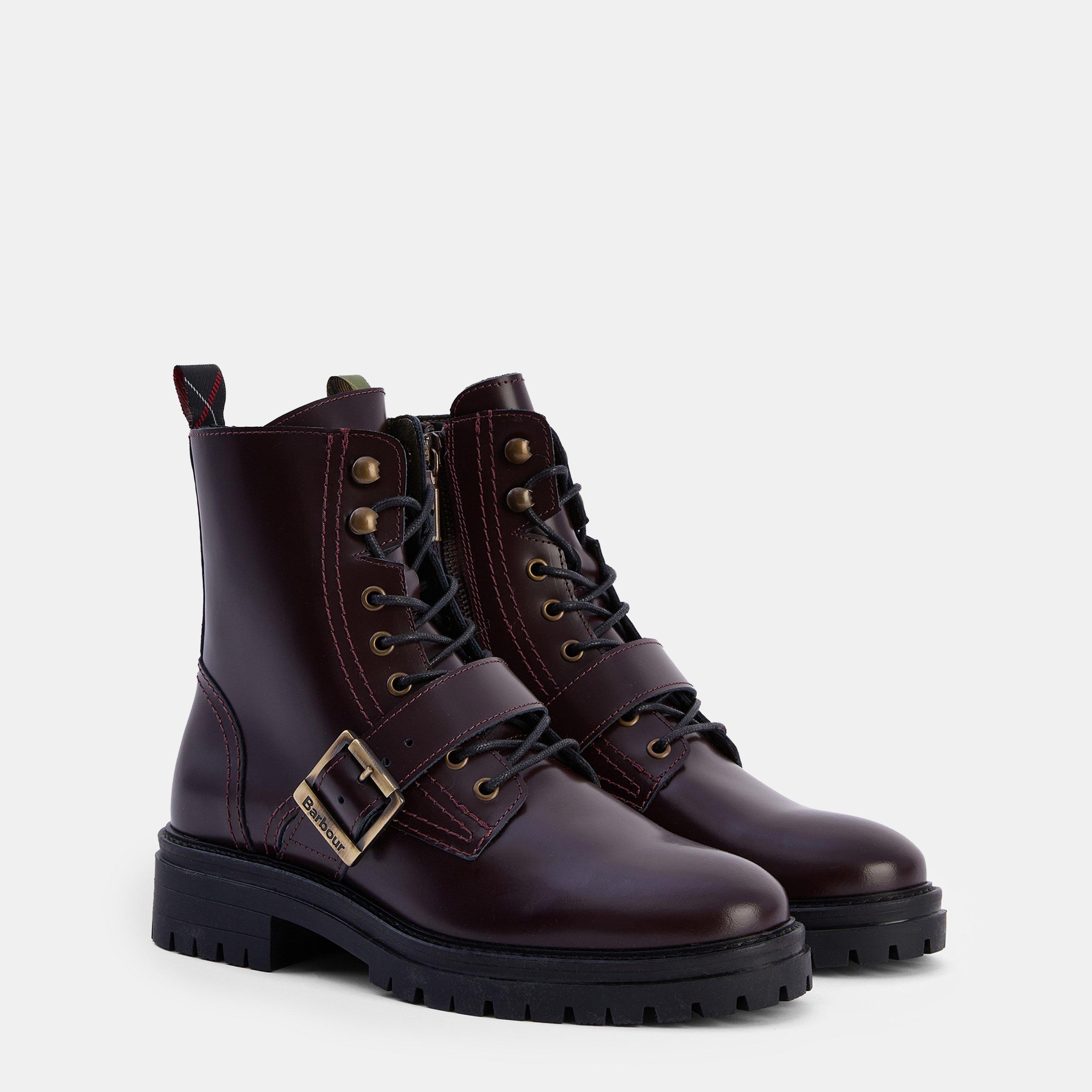 Cherry Glace - Barbour - Ouseburne Boots - 2