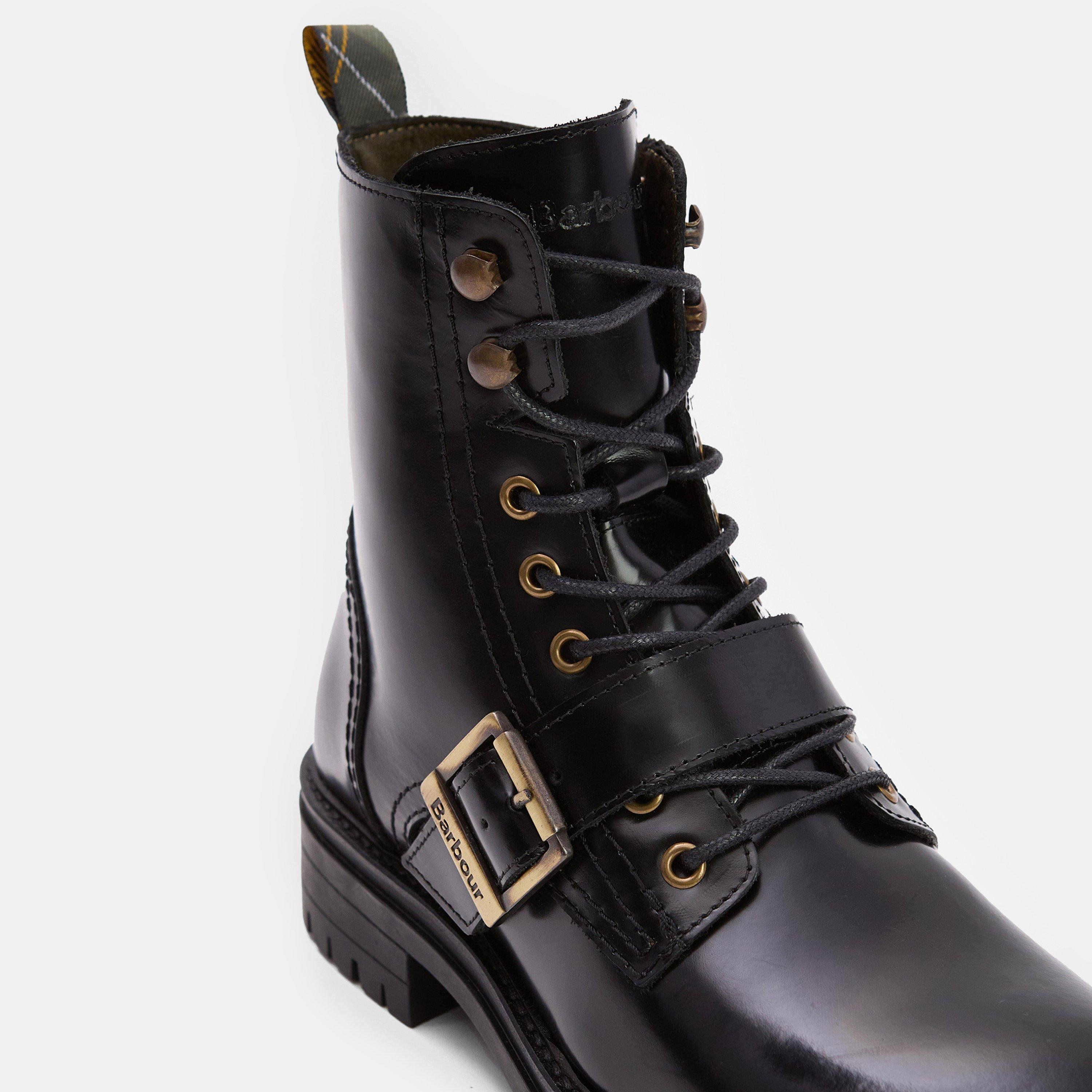 Black Glace - Barbour - Ouseburne Boots - 4