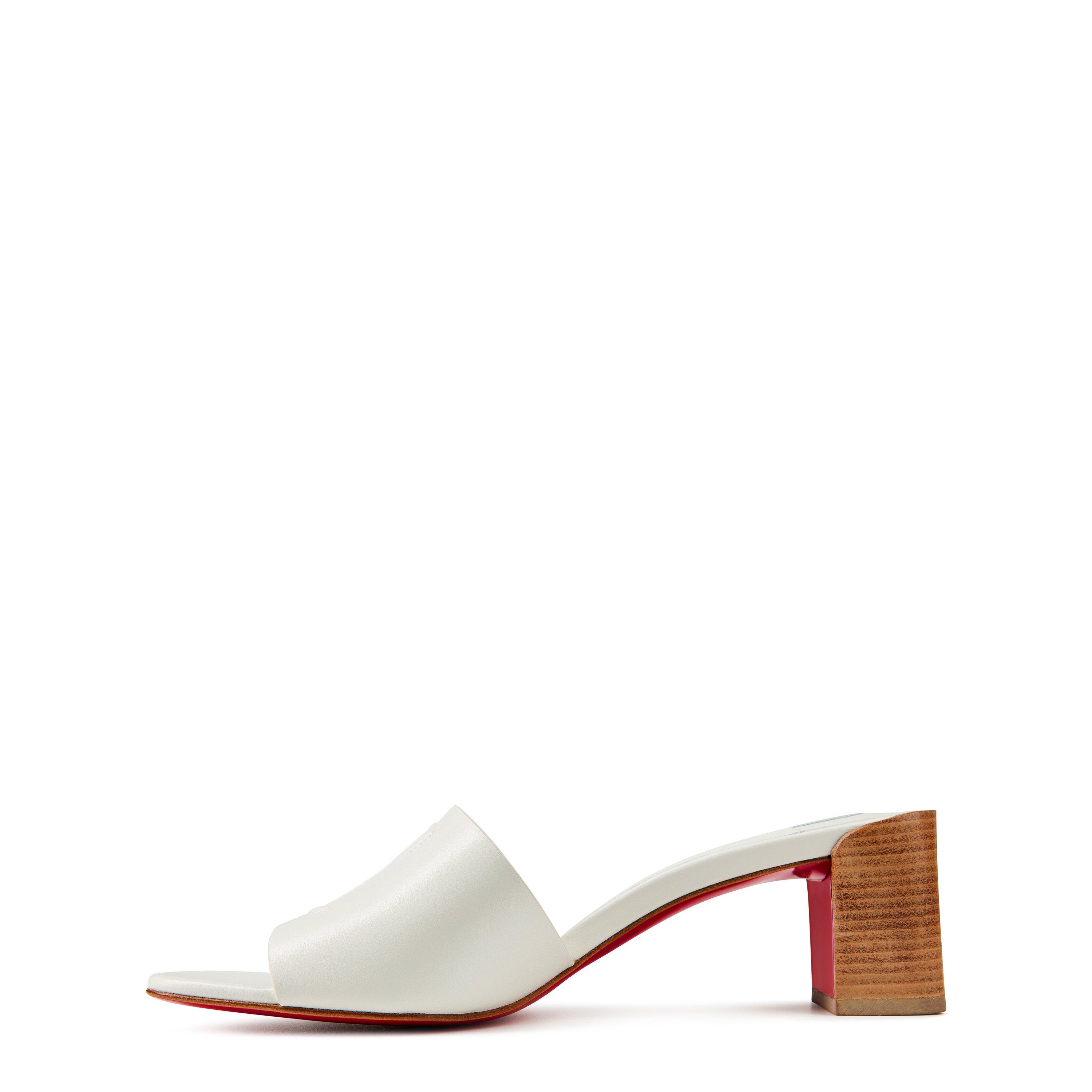 Bianco - Christian Louboutin - So CL Mule 55mm Mules - 2