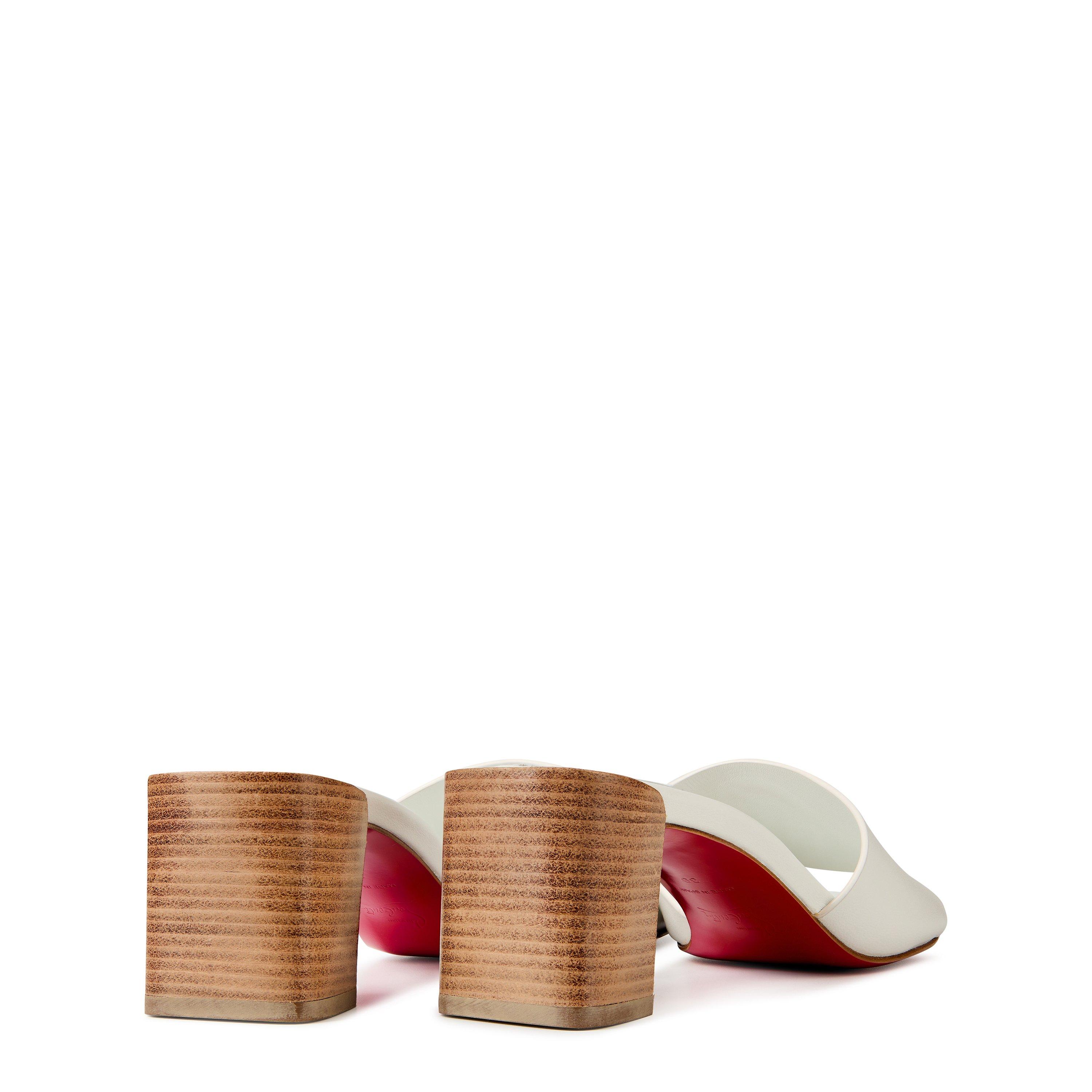 Bianco - Christian Louboutin - So CL Mule 55mm Mules - 5
