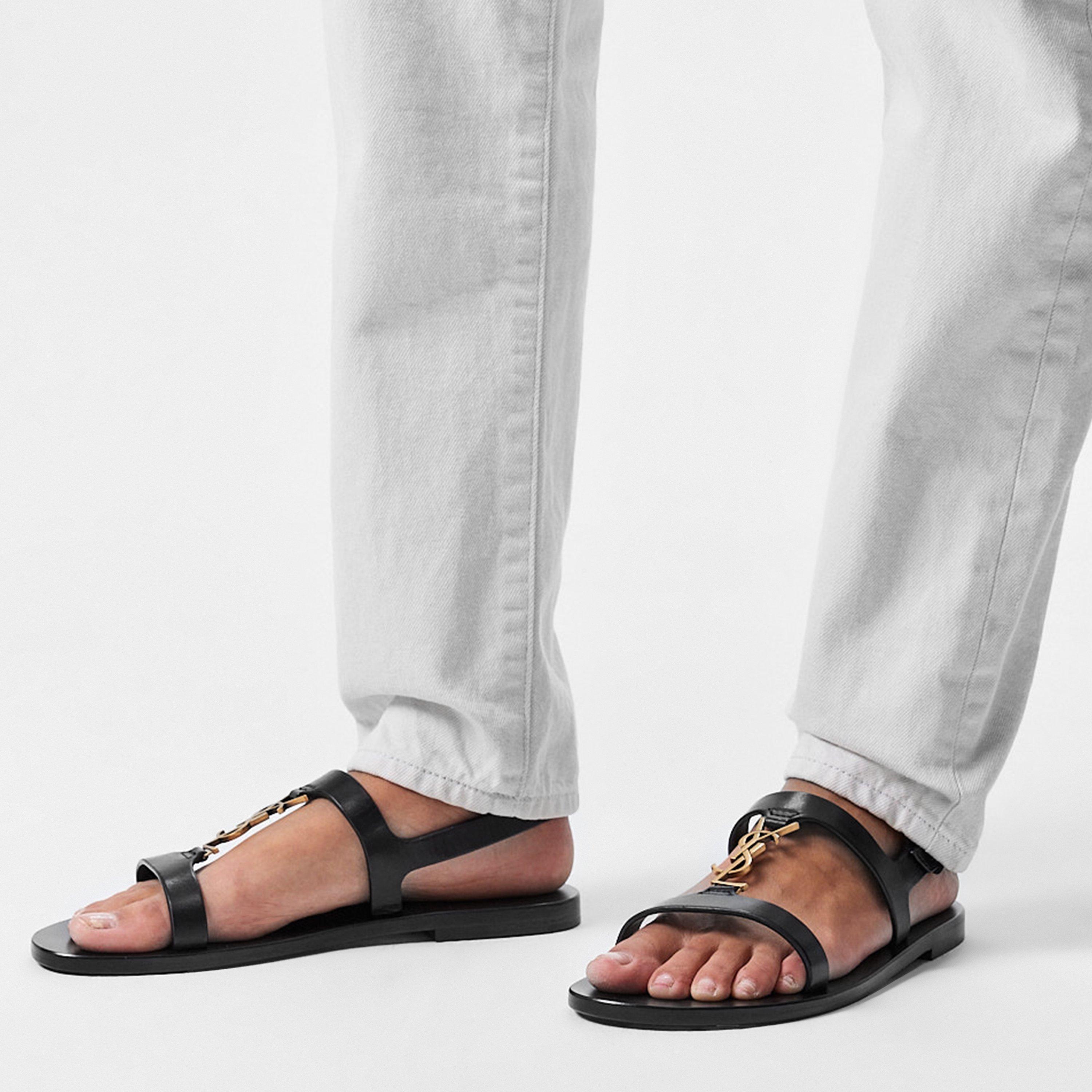 Nero - Saint Laurent - Cassandra Sandals - 3