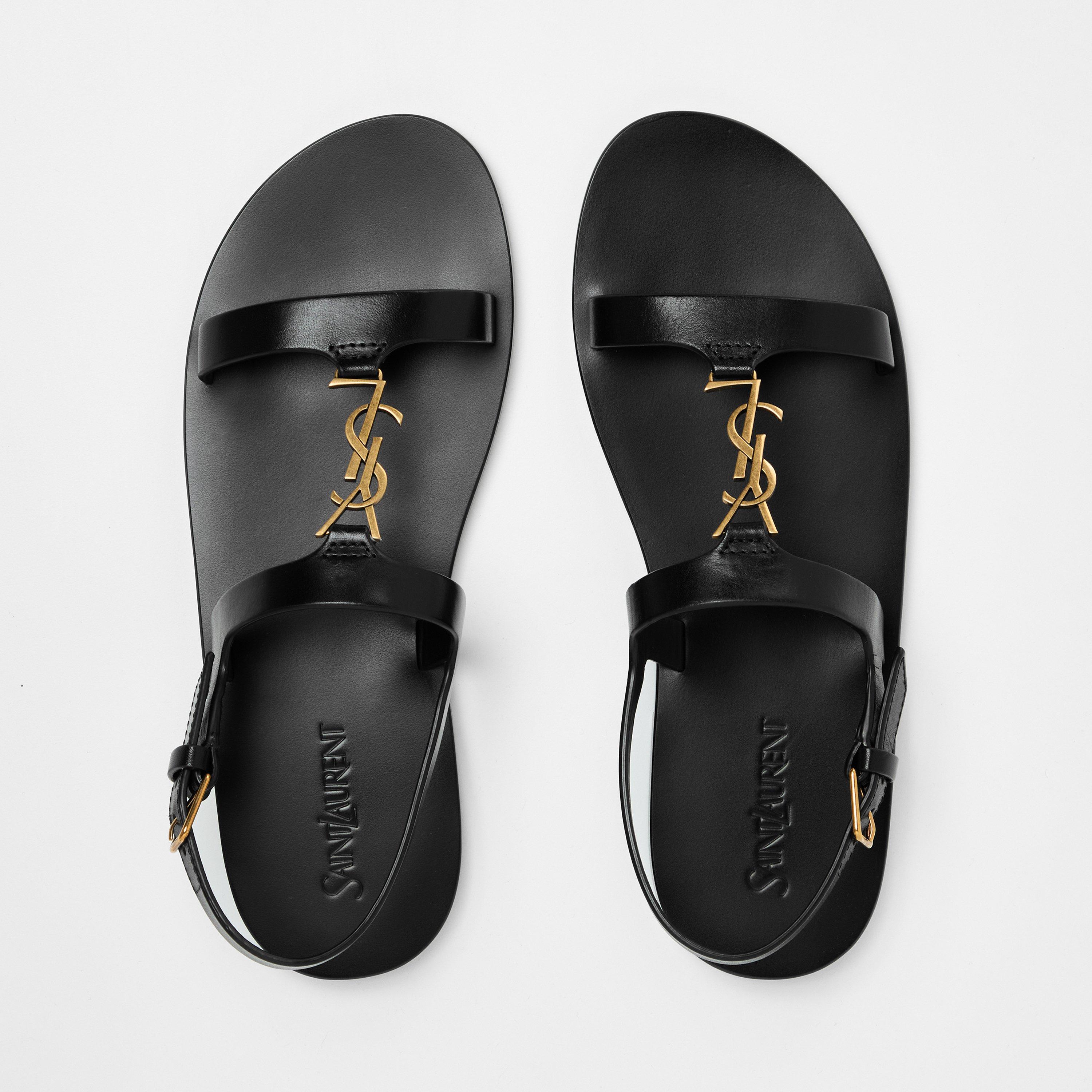 Nero - Saint Laurent - Cassandra Sandals - 5