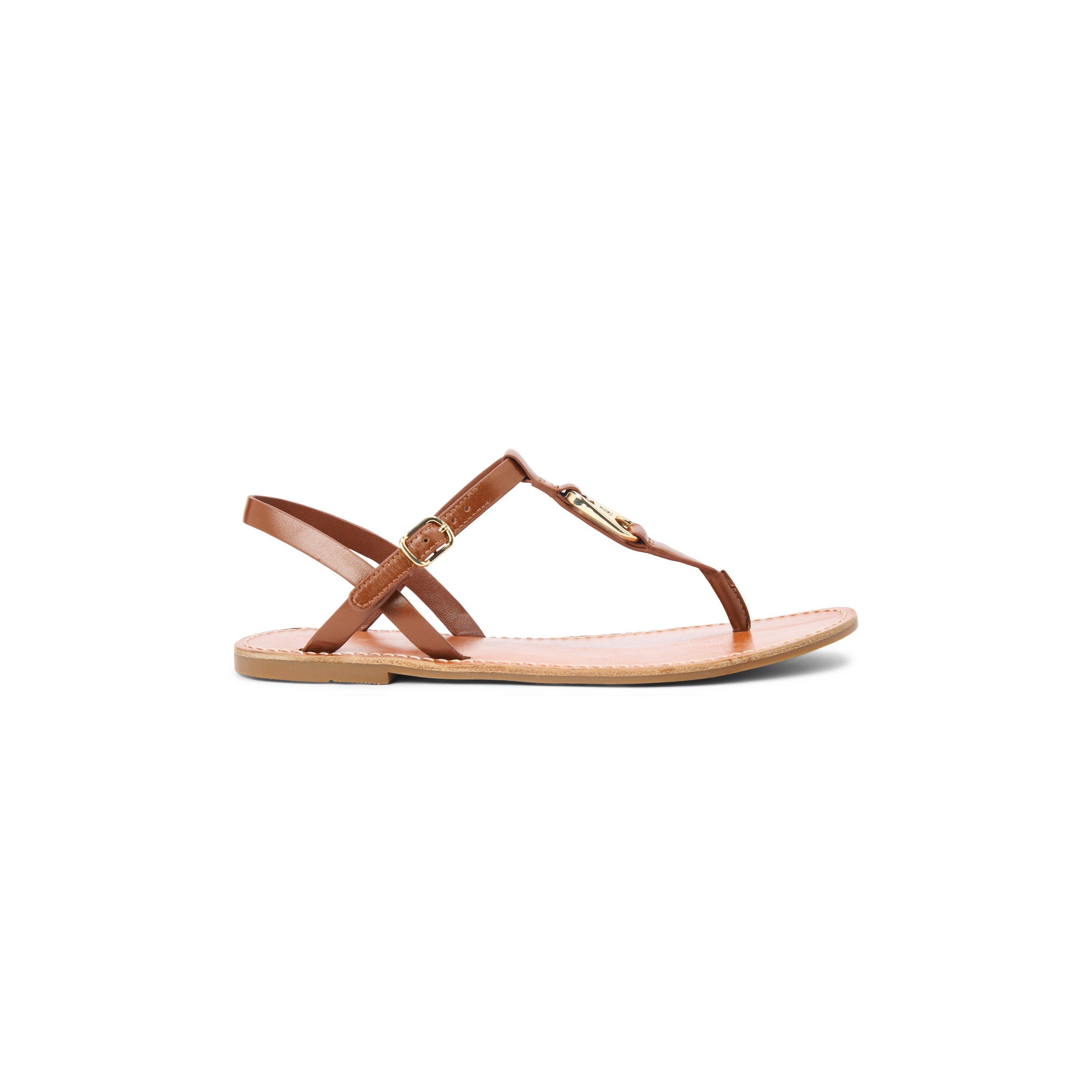 Tommy Hilfiger Women's Flat Sandals - Warm Bronze - 6 (39)