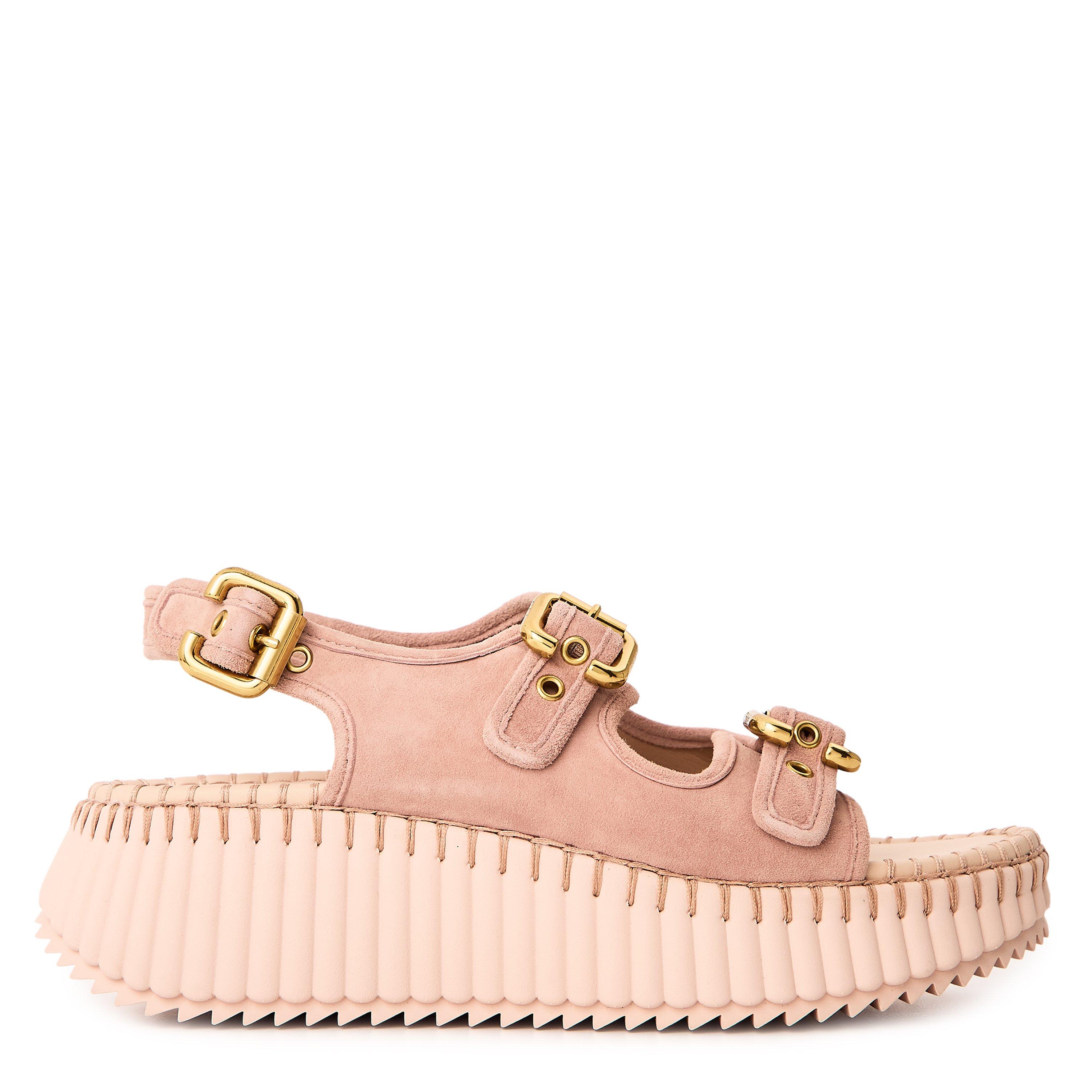 Chloe Women's Nama Flatform Sandals - Maple Pink - Size 4 (37)