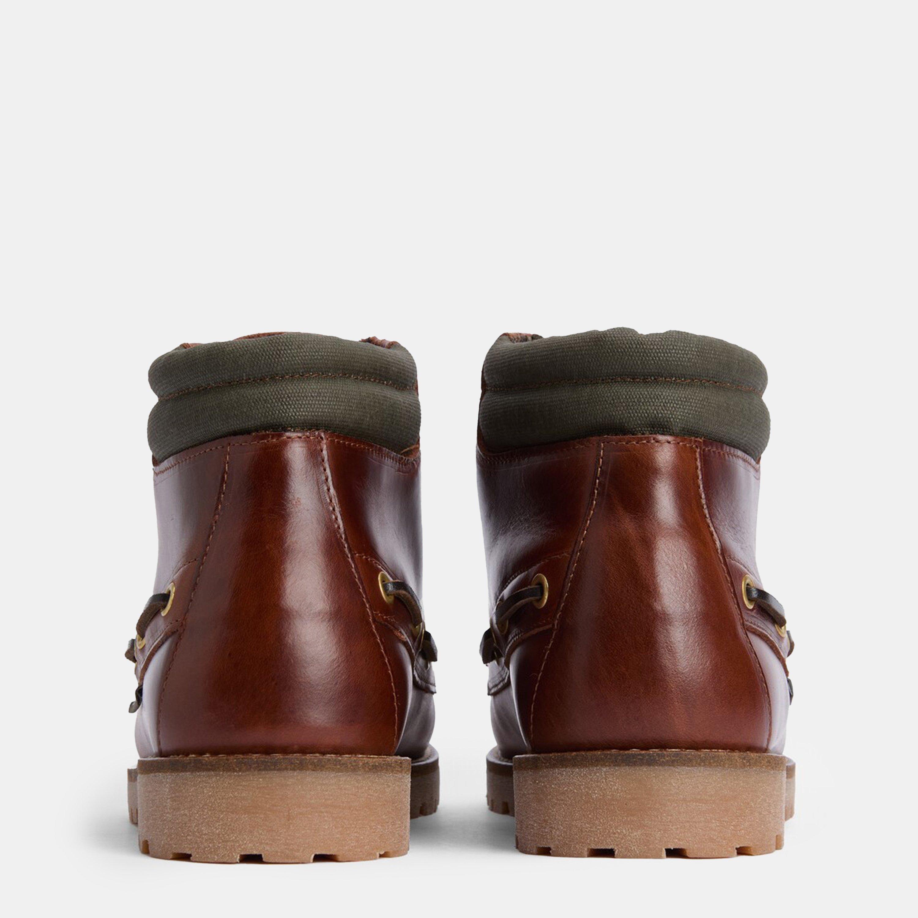 Mahogany BR71 - Barbour - Men's B.Li Tiler Moc Flat Ankle Boot - 4