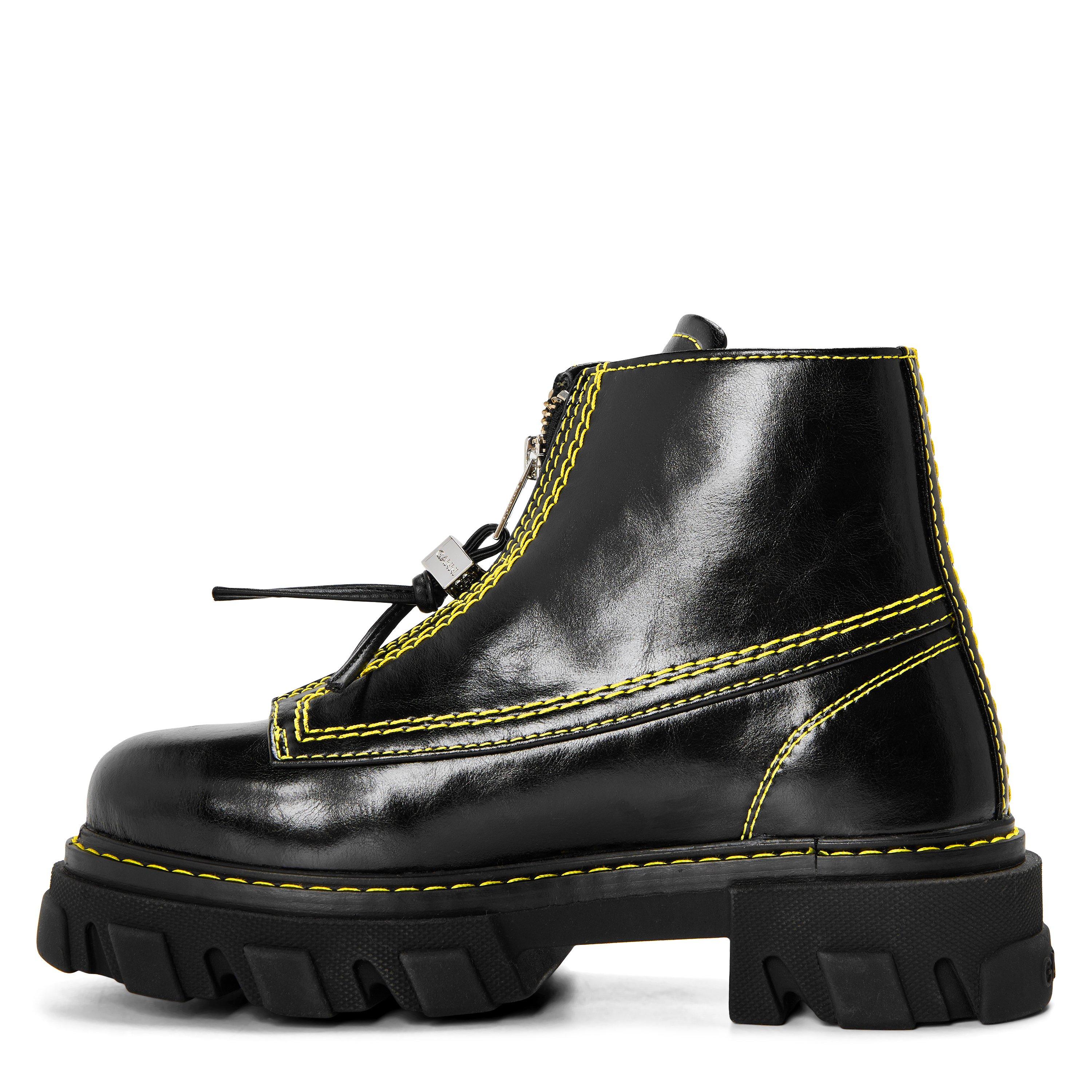 Black - Ganni - Ganni Zp Boot Ld71 - 2