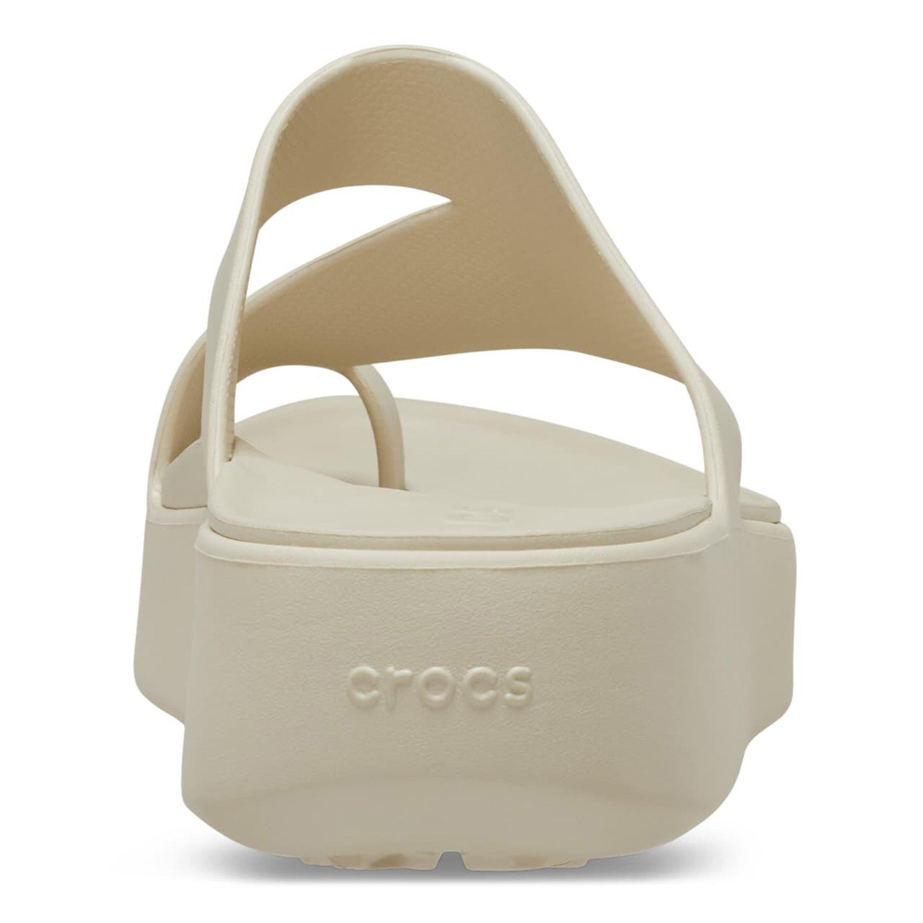 Sandstone - Crocs - Women's Flatform Sandals - 5