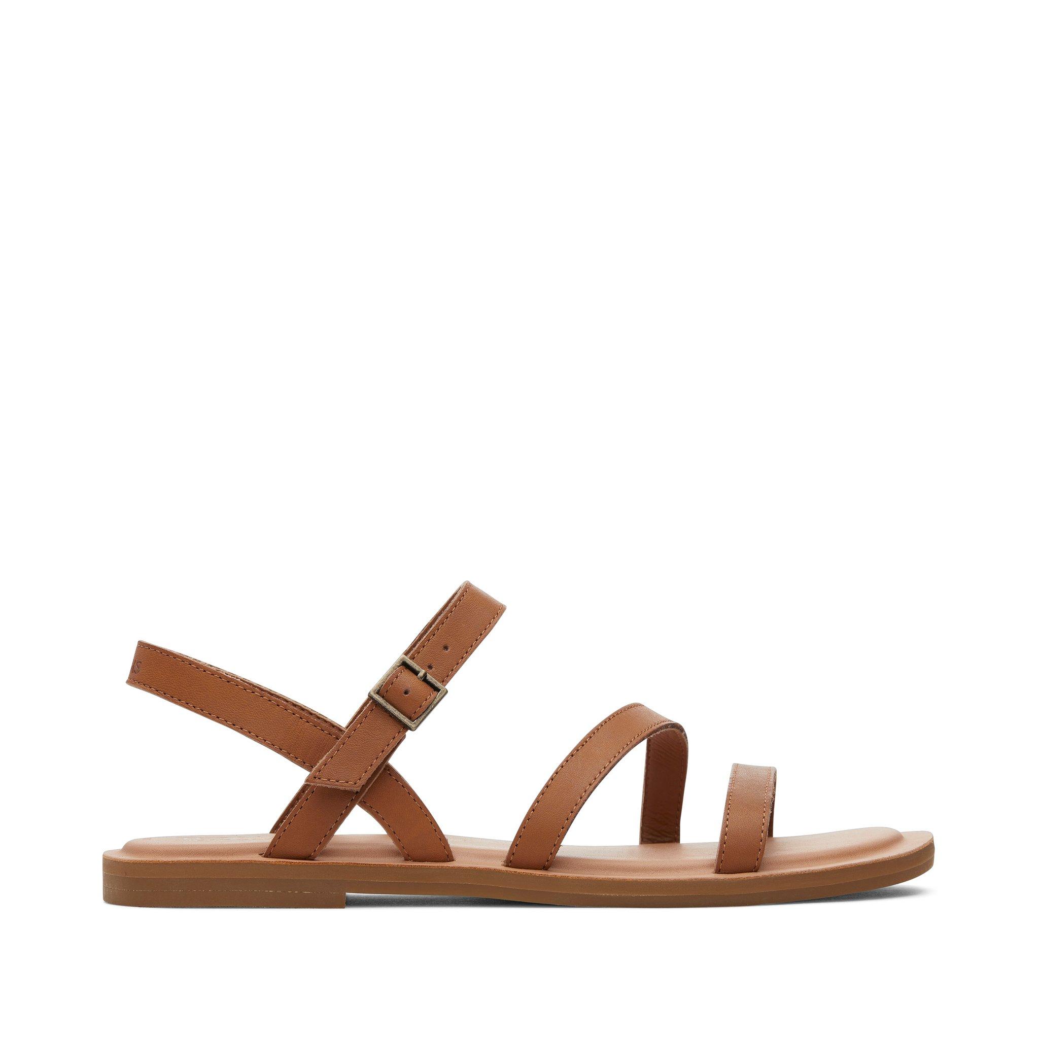Toms Women's Flat Sandals - Tan - 4.5 (37)