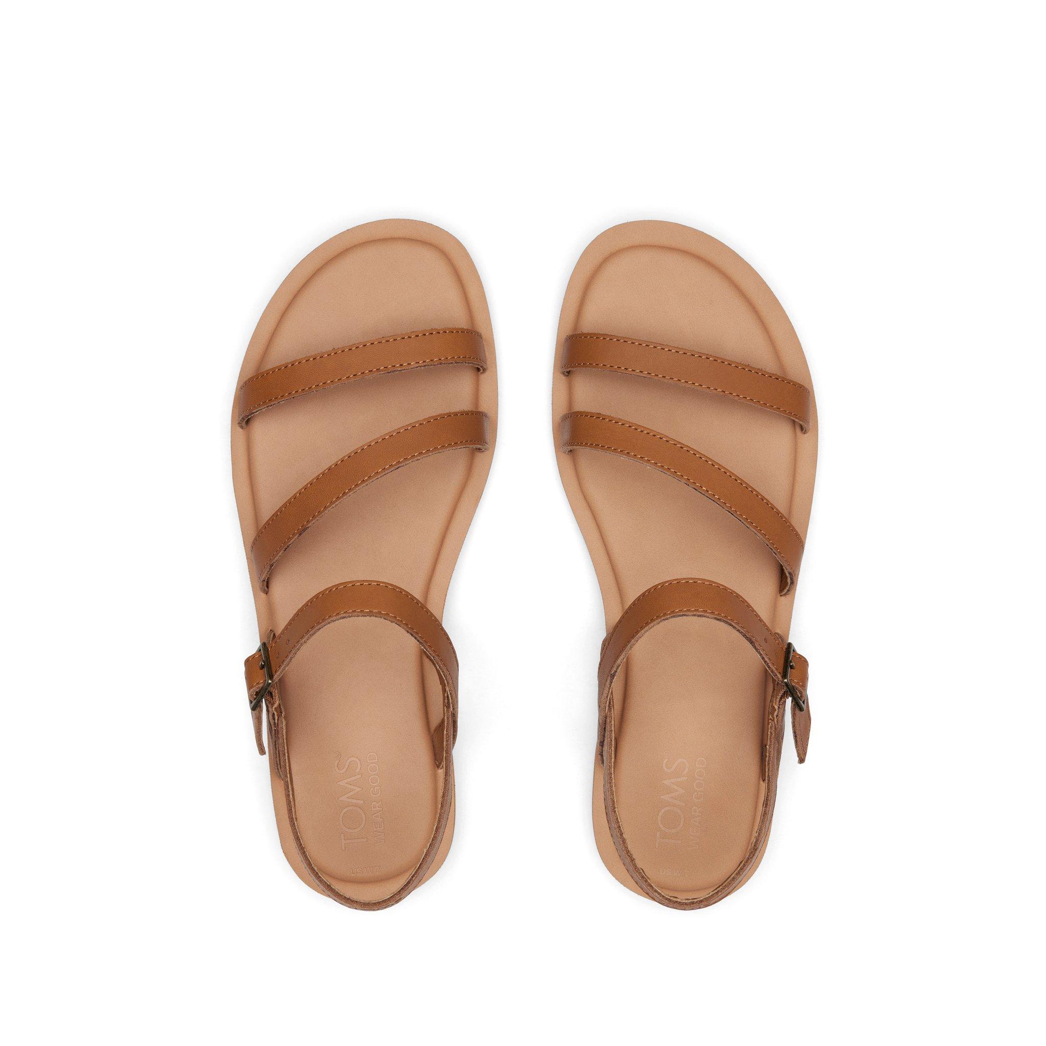 Tan - Toms - Women's Flat Sandals - 6