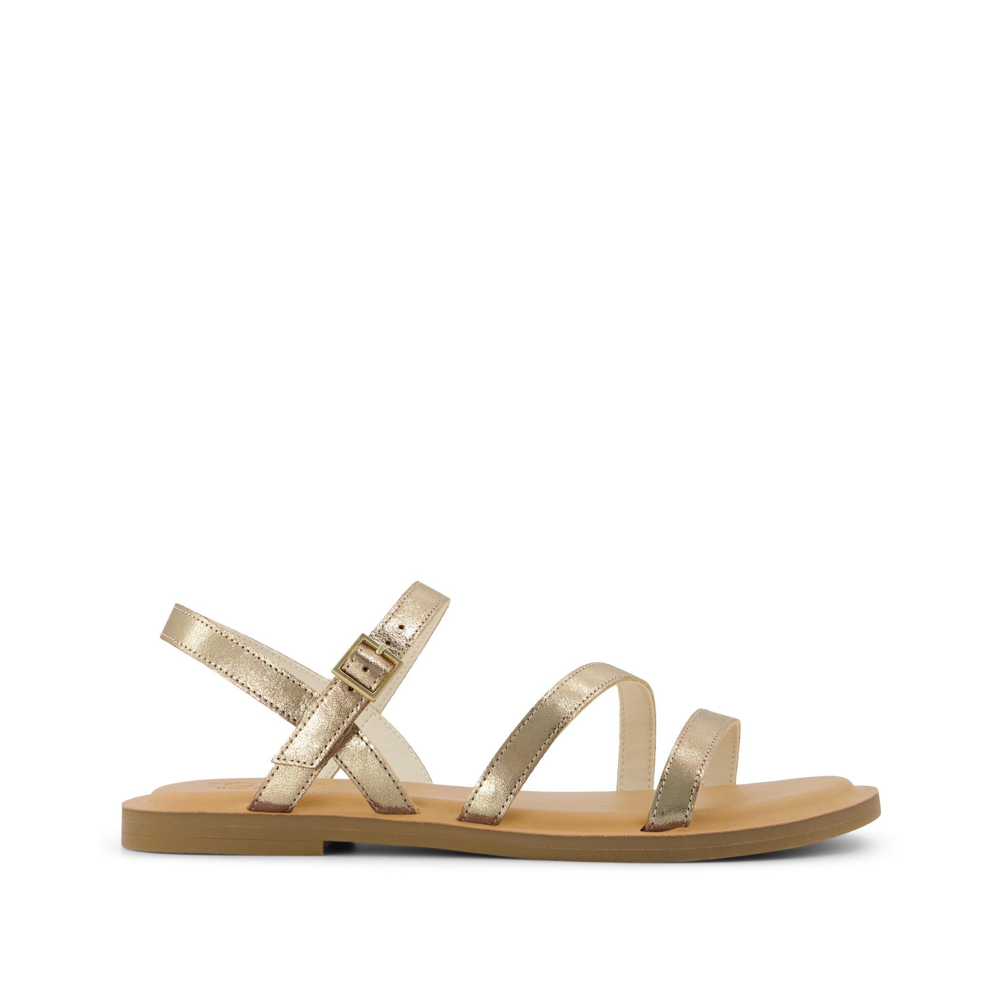 Gold - Toms - Women's Flat Sandals - 1
