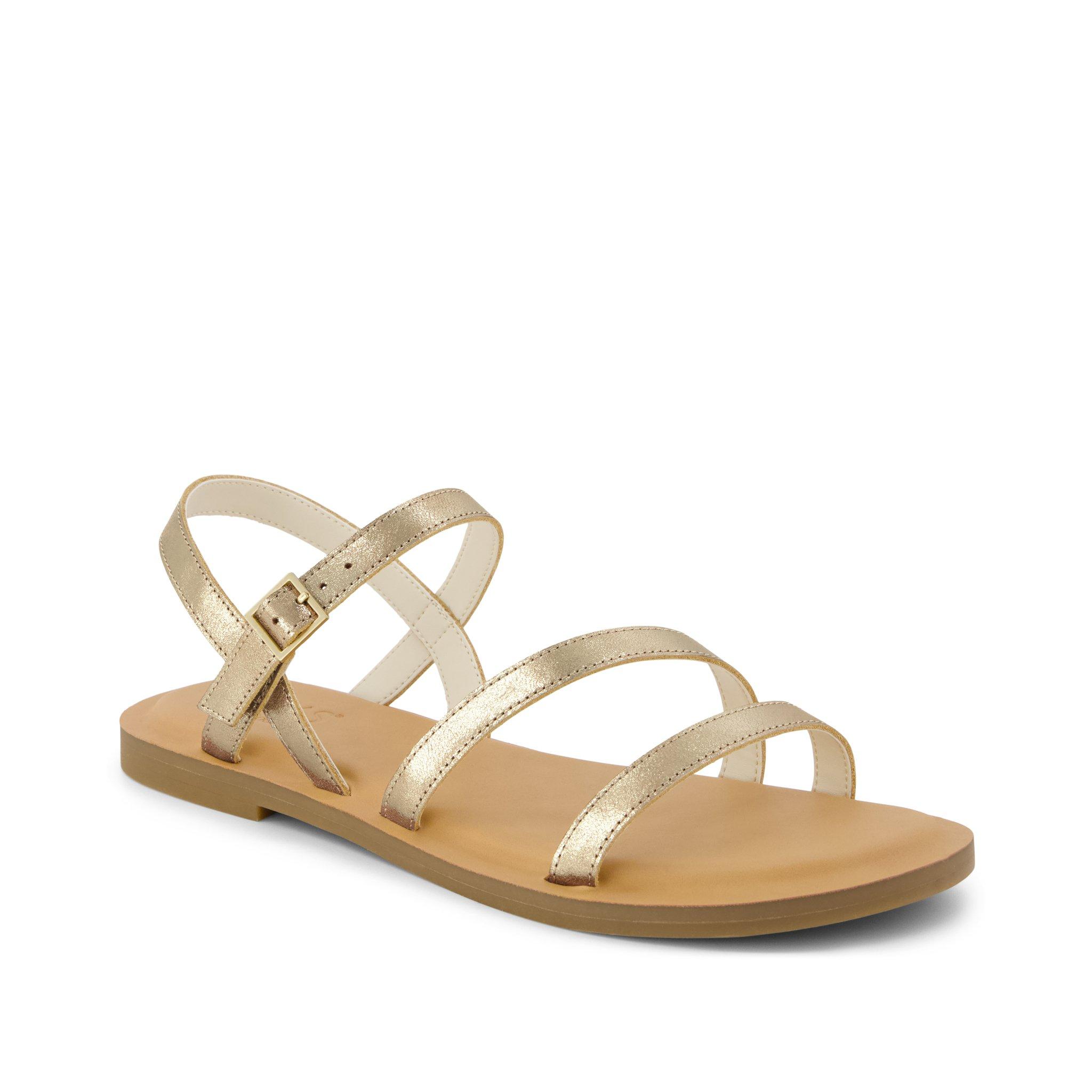 Gold - Toms - Women's Flat Sandals - 4