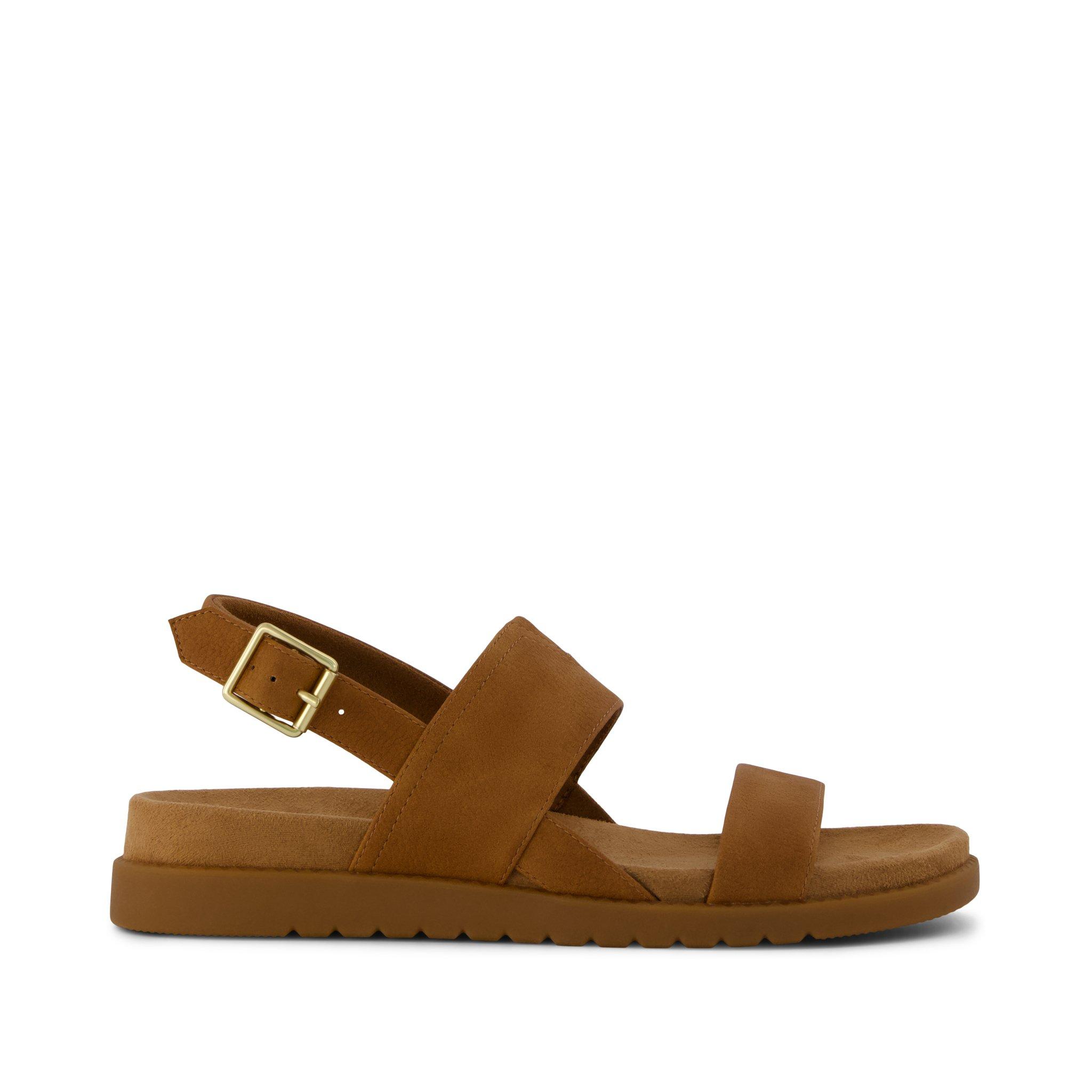 Toms Women's Flatform Sandals - Medium Brown - 6 (38.5)