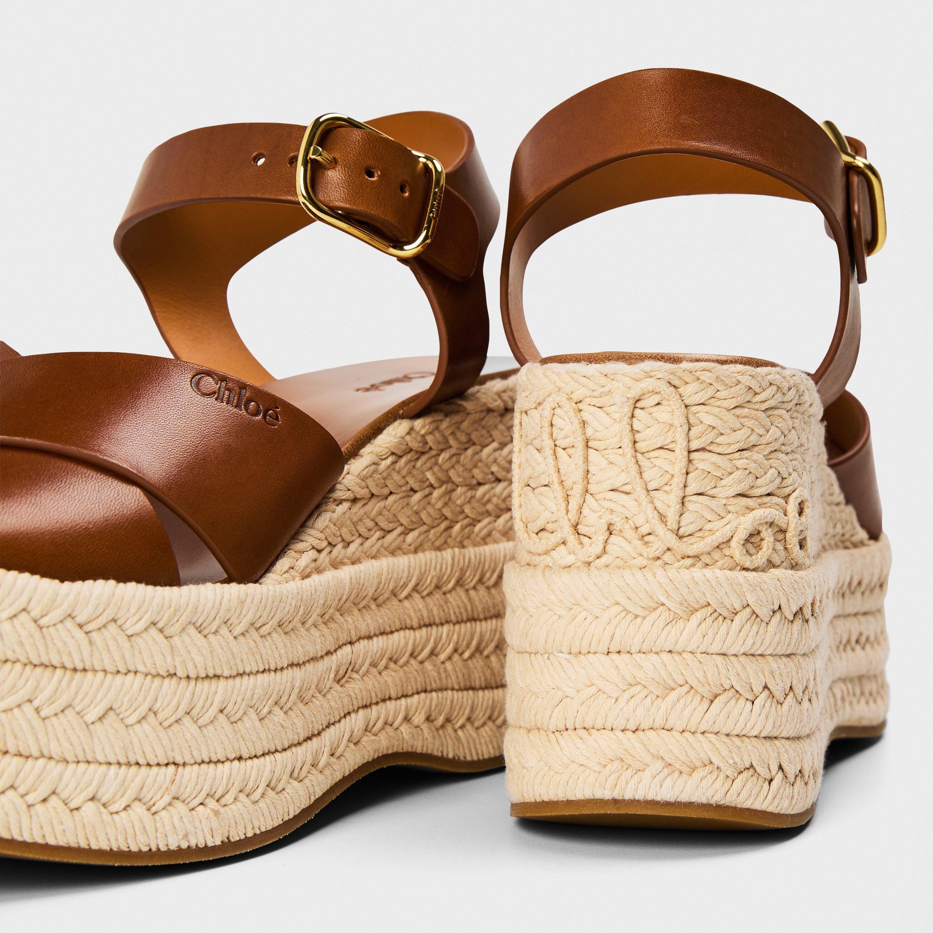 Ginger Brown - Chloe - Women's Isla Wedge Heeled Sandal - 4