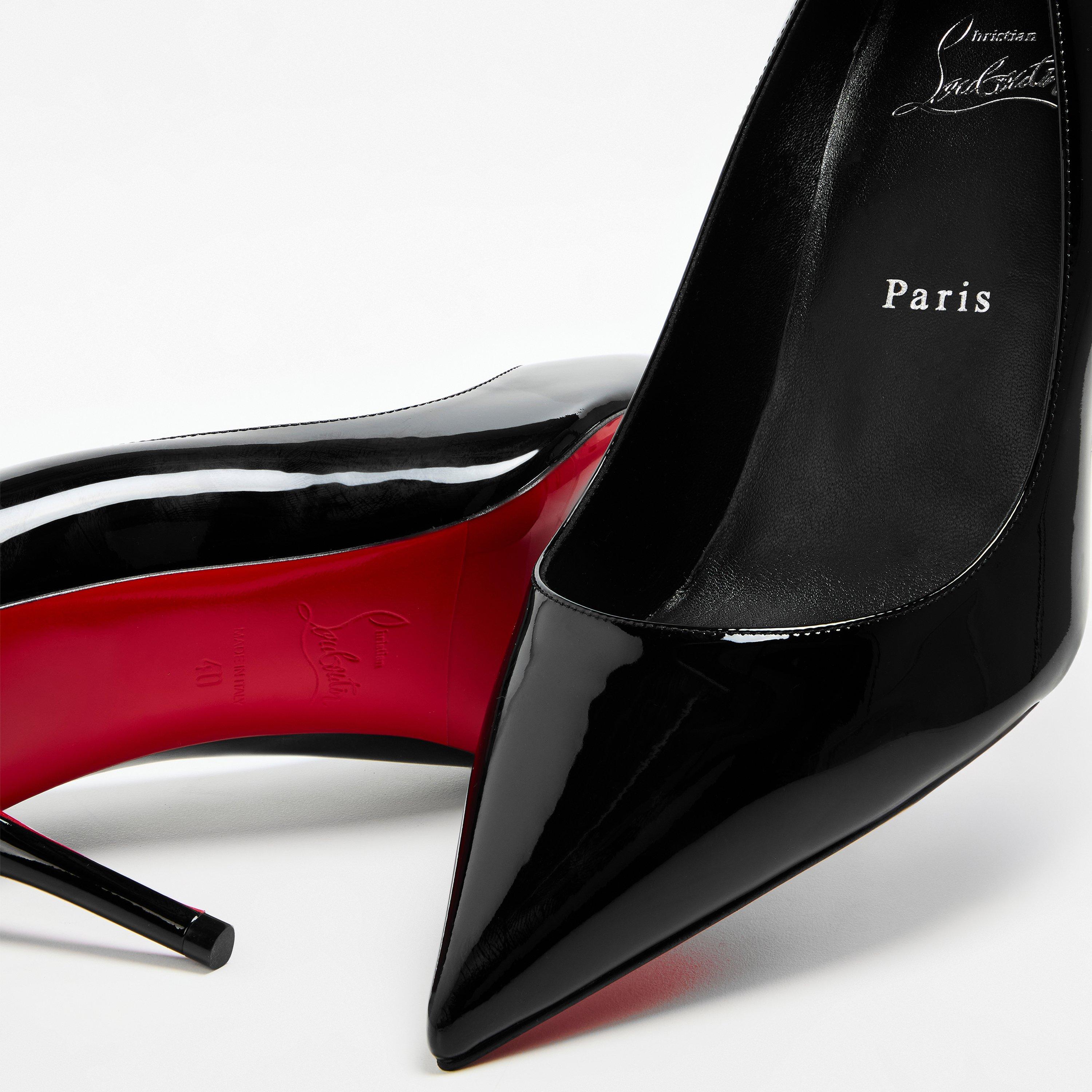 Black Lin Black - Christian Louboutin - Miss Z 80mm Heels - 4