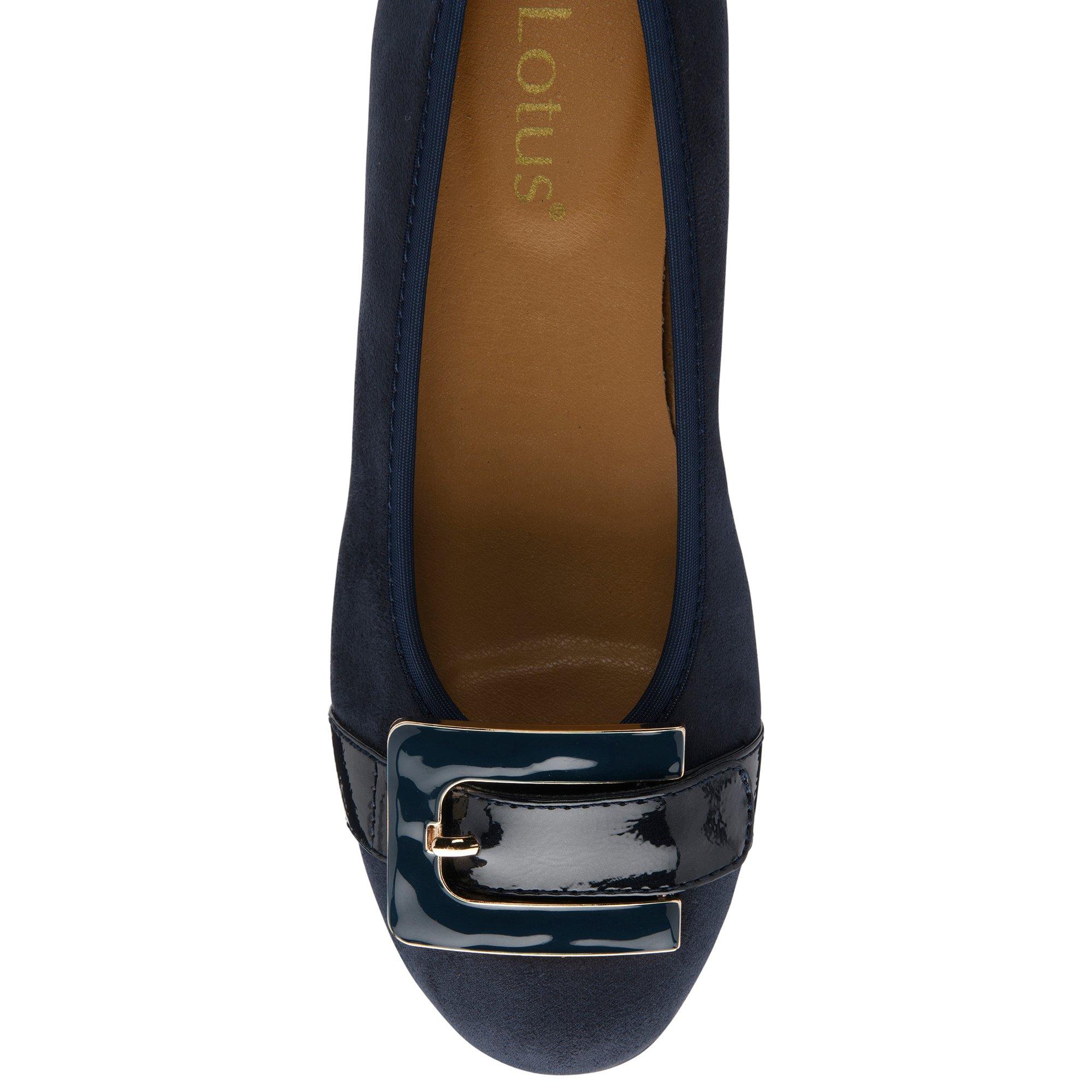 Bleu marine - Lotus Shoes - Lotus Tandy Loafers Ld63 - 4