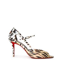 Christian Louboutin Open Toe Miss Z 80mm Pumps