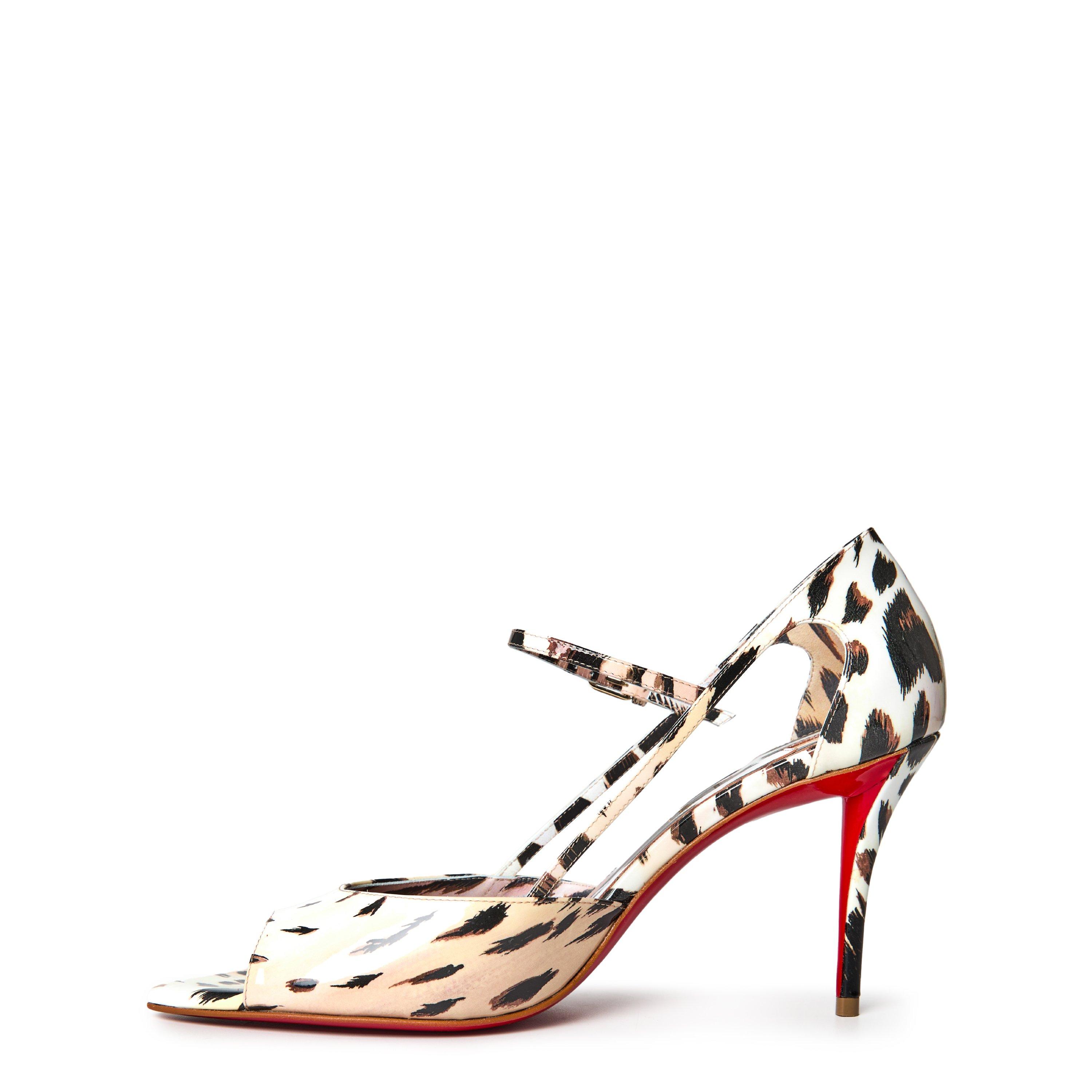 Vintage Rose - Christian Louboutin - Open Toe Miss Z 80mm Pumps - 2