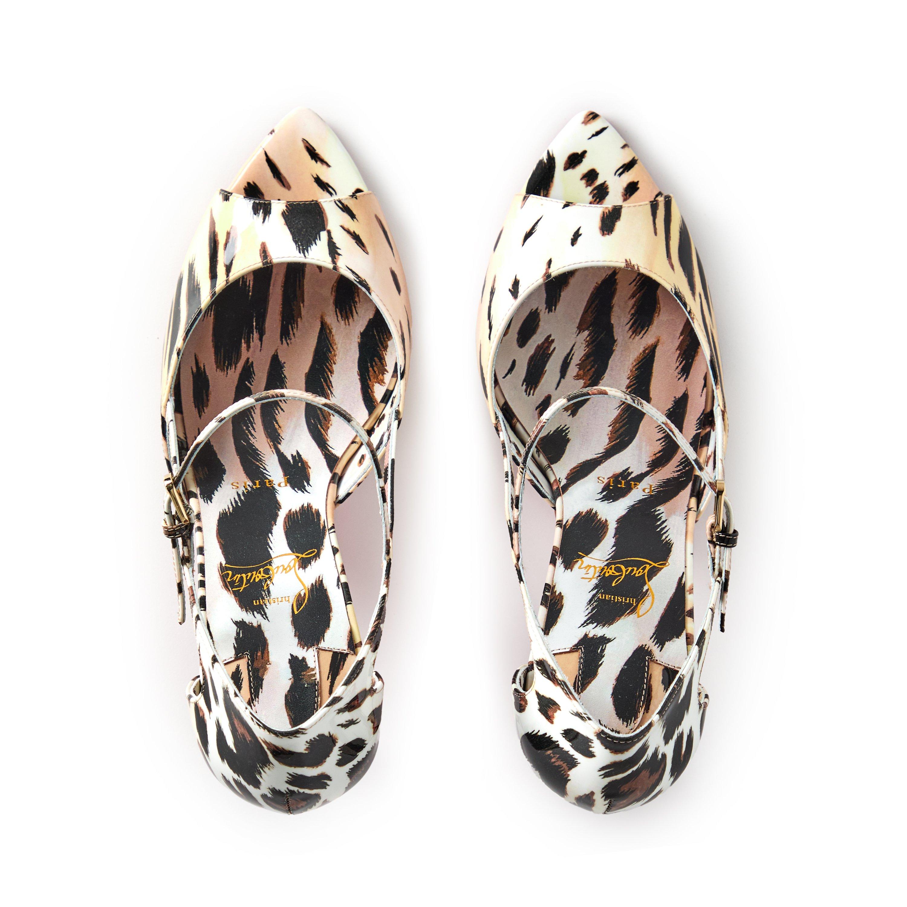 Vintage Rose - Christian Louboutin - Open Toe Miss Z 80mm Pumps - 5