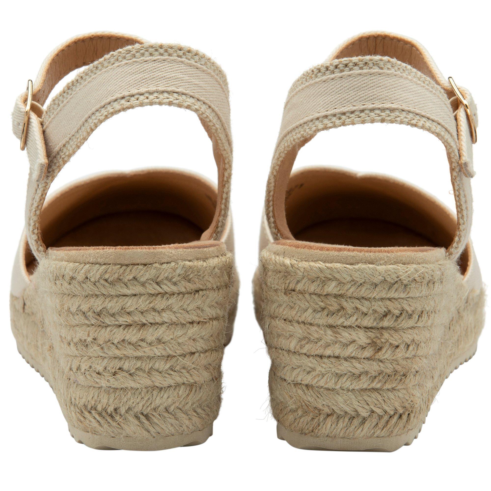Natural - Lotus Shoes - Lotus Bronya Espadri Ld63 - 3