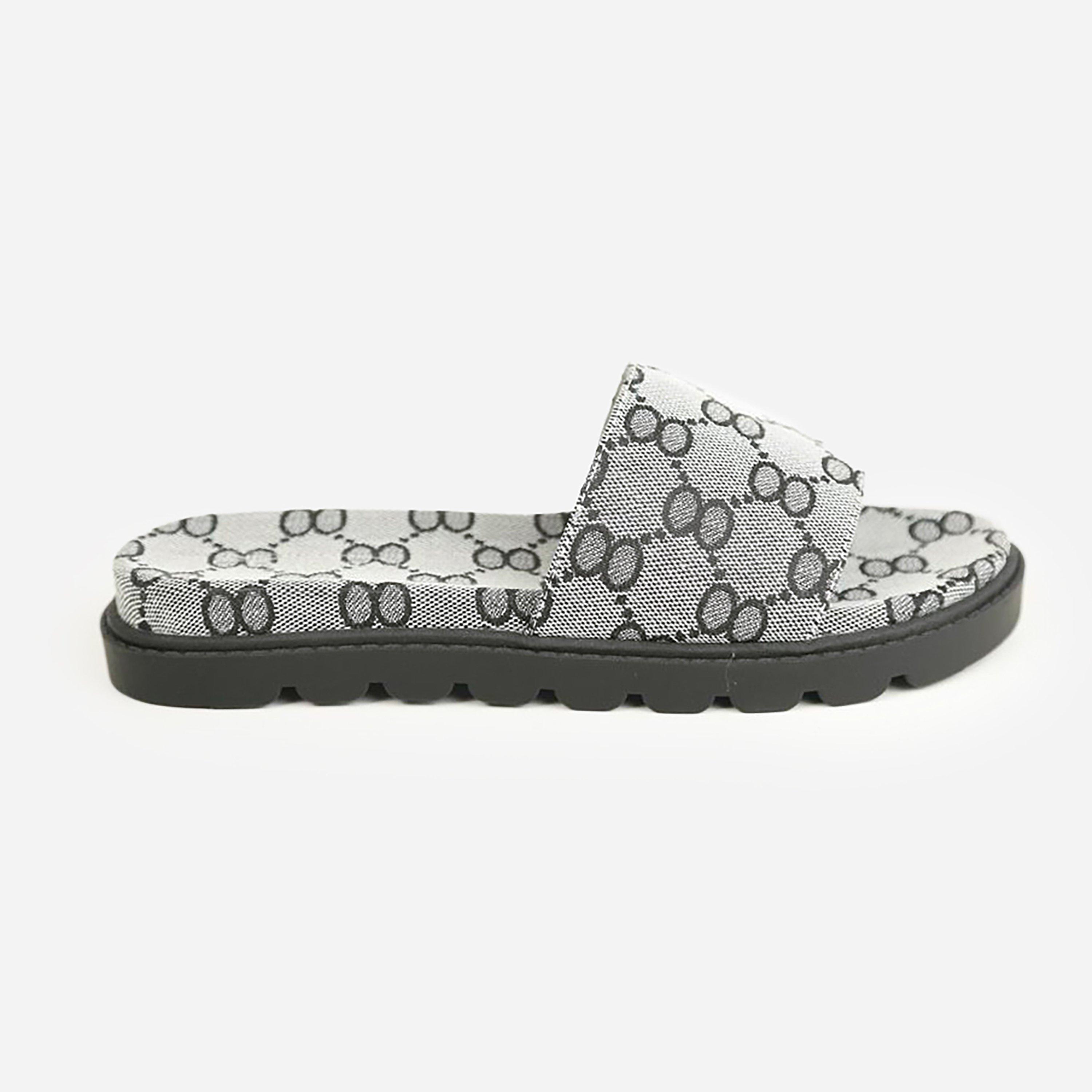 Grey - Wheres That From - Flat Sandal