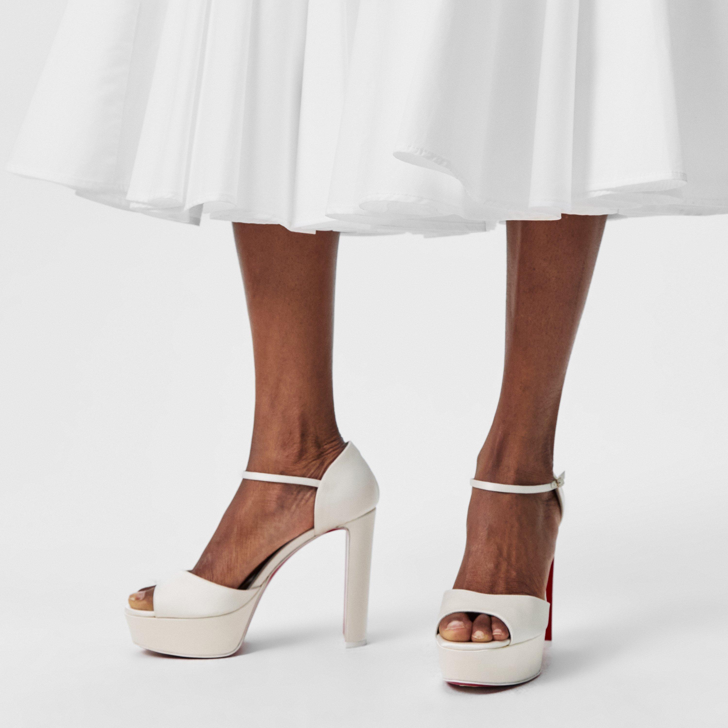 Ivory Snow - Christian Louboutin - Sandaloo Sandals - 3