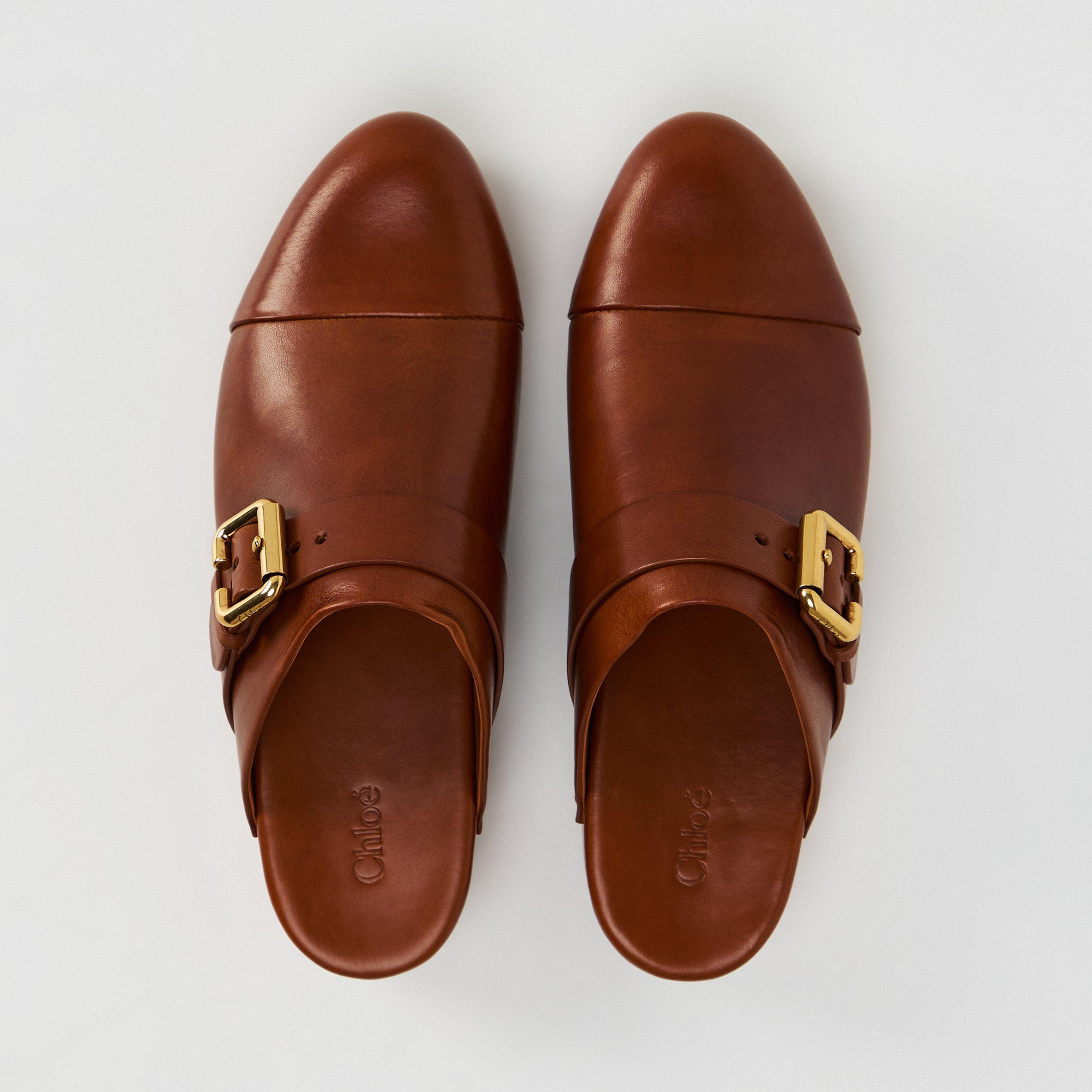 Ginger Brown - Chloe - Women's Jeansnette Clogs - 5