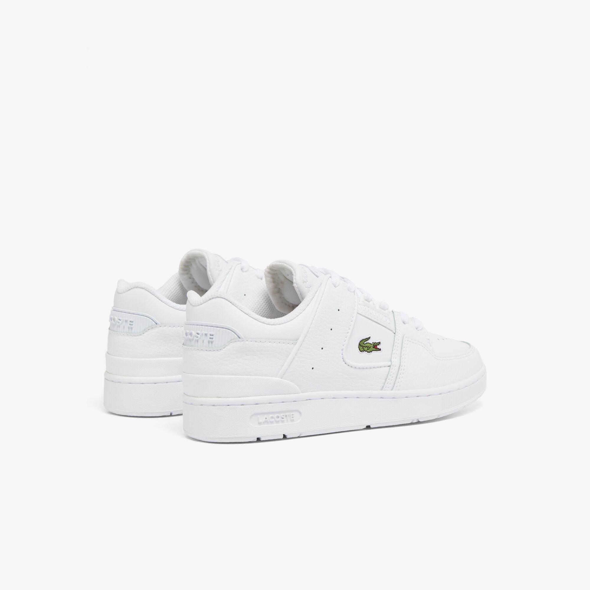 White - Lacoste - Women's Court Cage Low-Top Trainers - 2