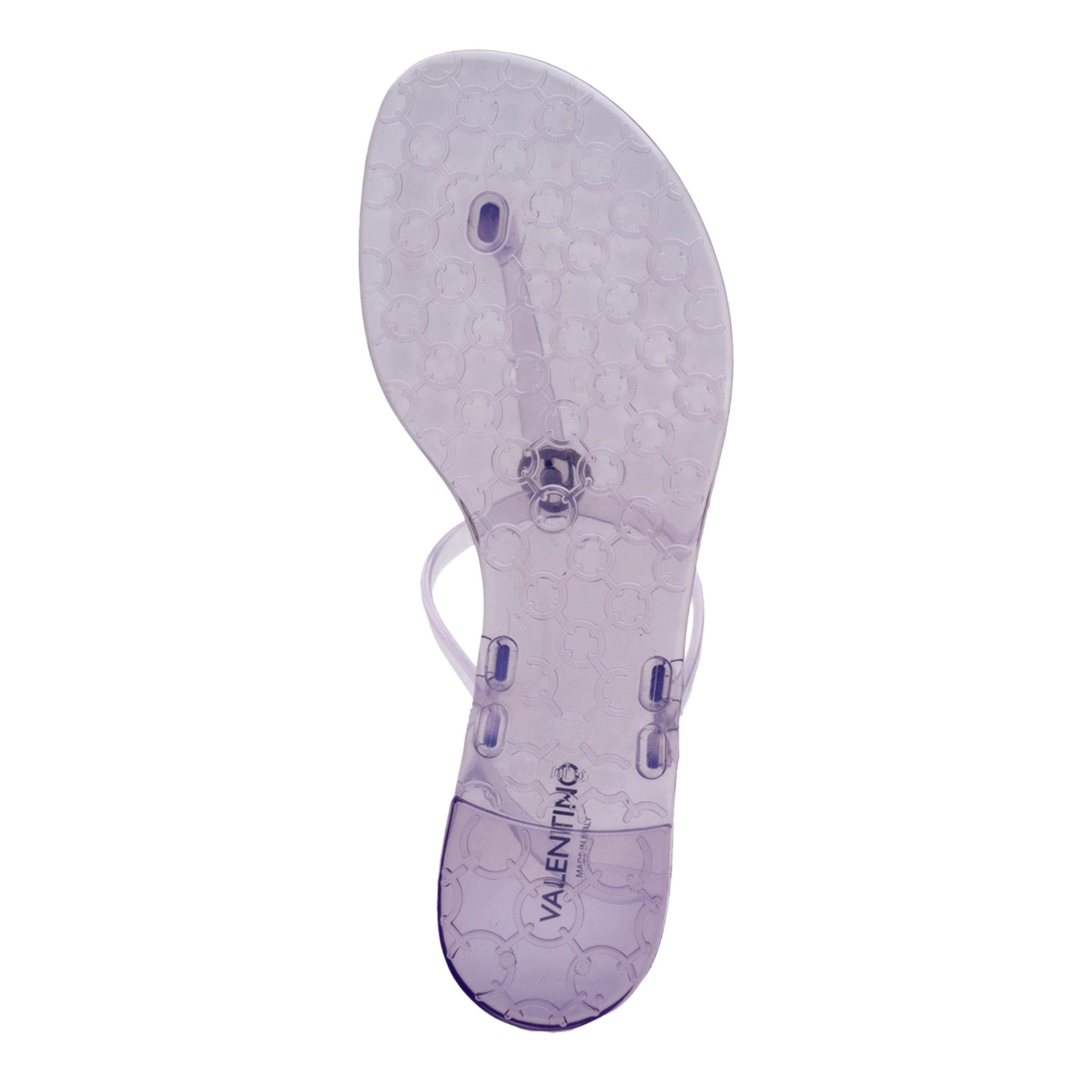 Transparent - Valentino - Women's Jally Designer Flat Sandals - 3