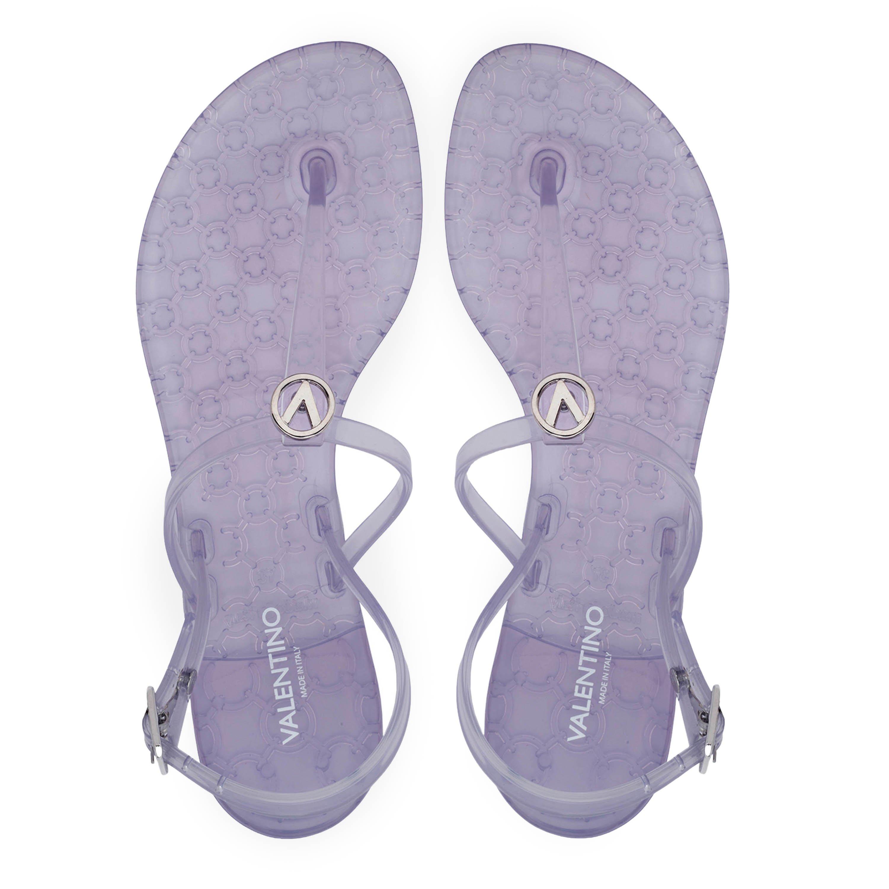Transparent - Valentino - Women's Jally Designer Flat Sandals - 6