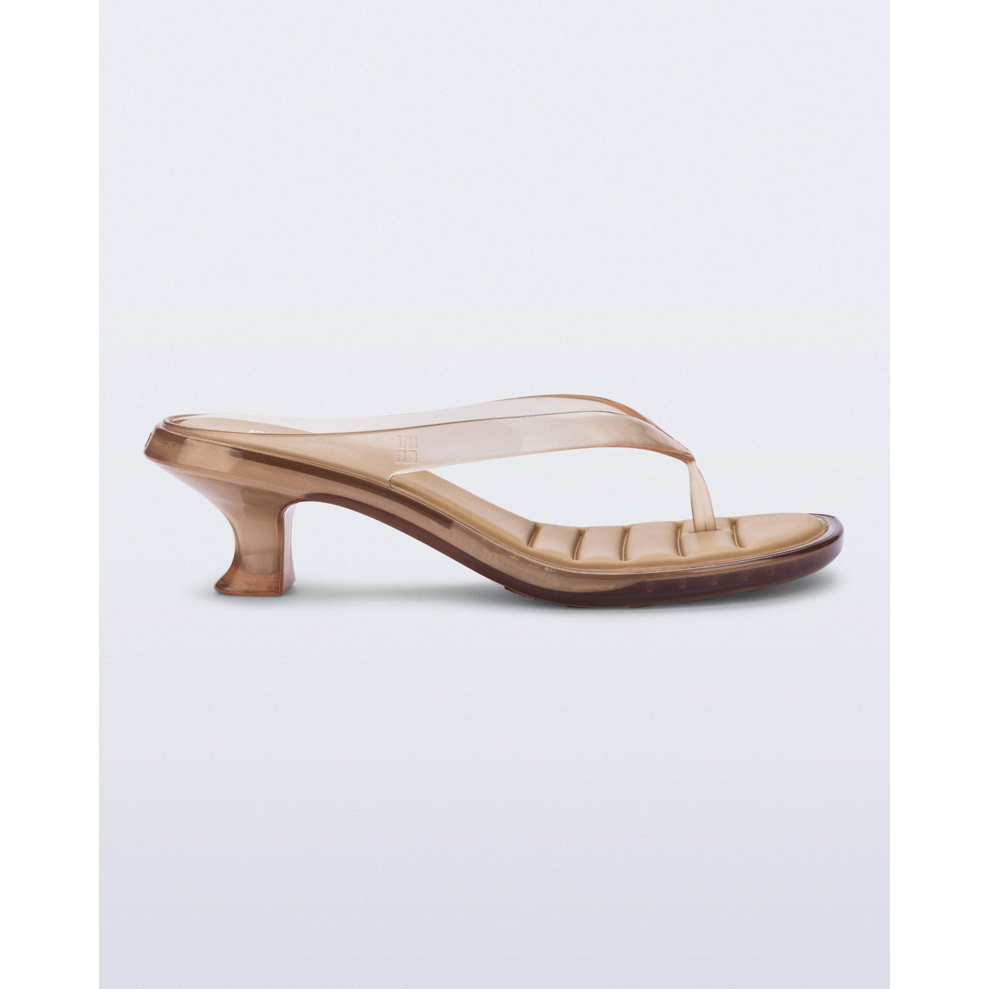 Women's Thong Kitten Heel Sandal