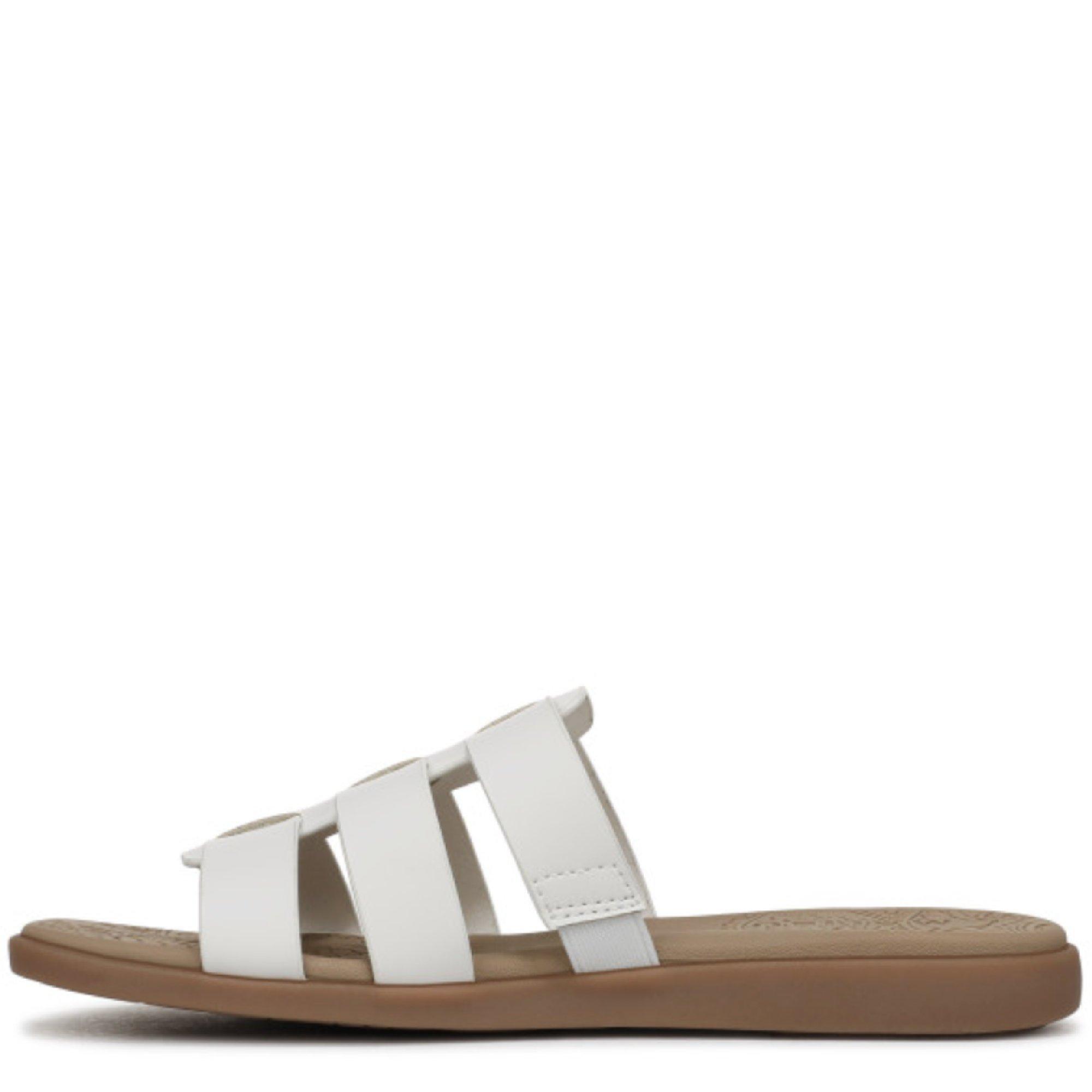 White - Blowfish Malibu - Women's Jellyfish Flat Sandal - 5