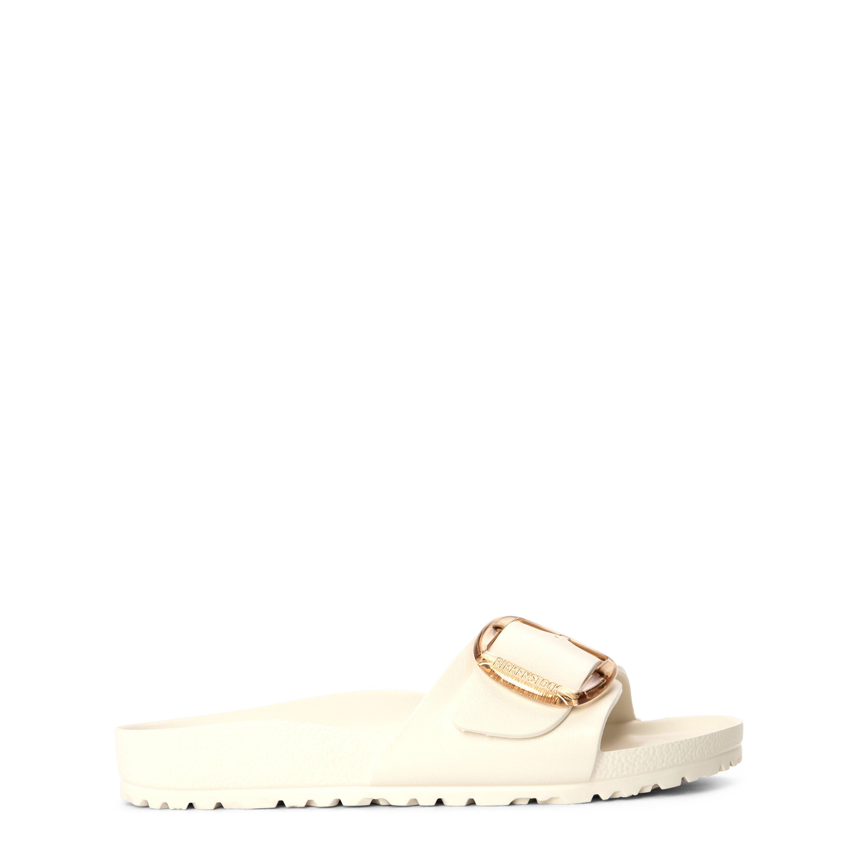 Birkenstock Women's Madrid Flat Sandals - Eggshell - Size 39 (5.5)