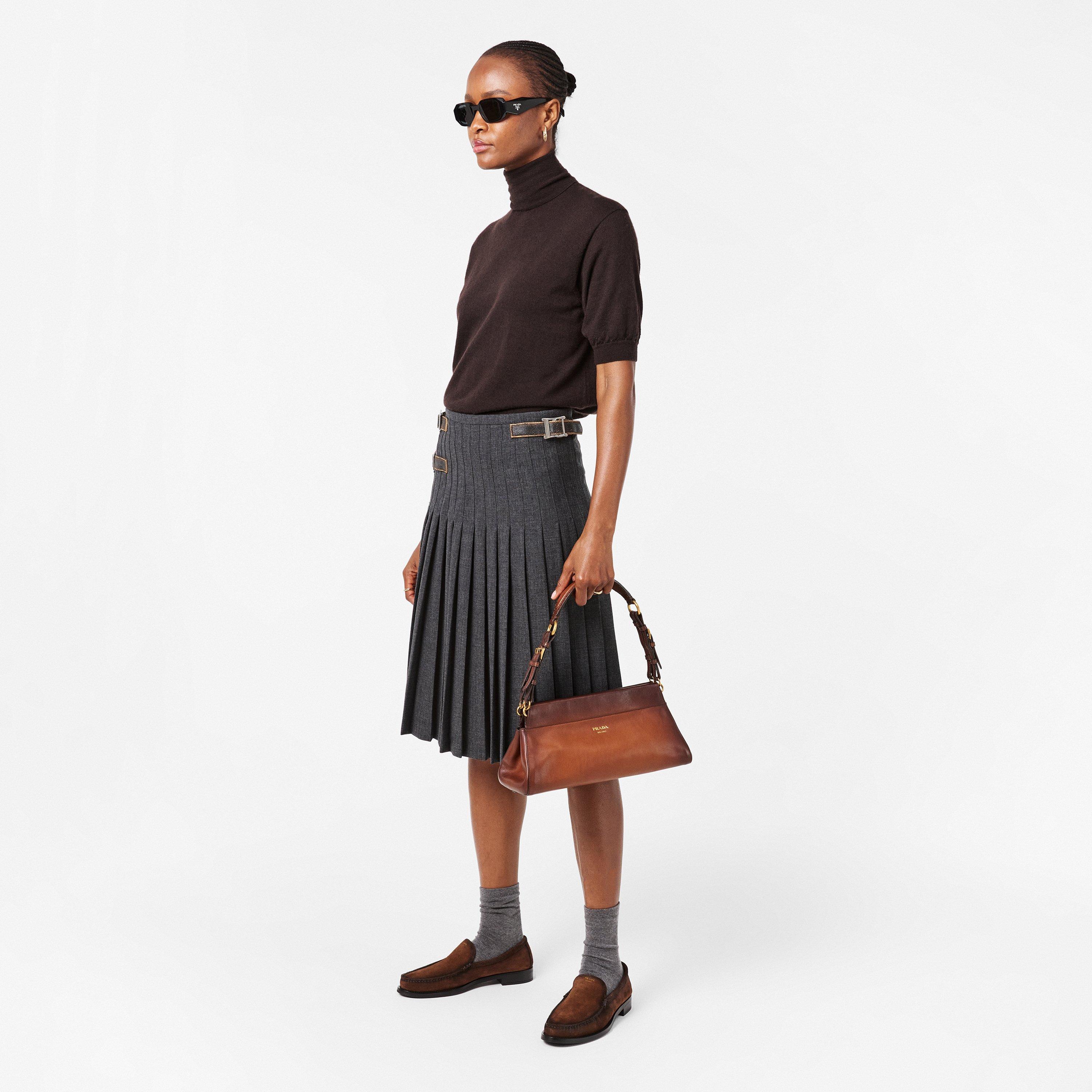 Cacao - Prada - Prada Logo Loafer Ld54 - 6